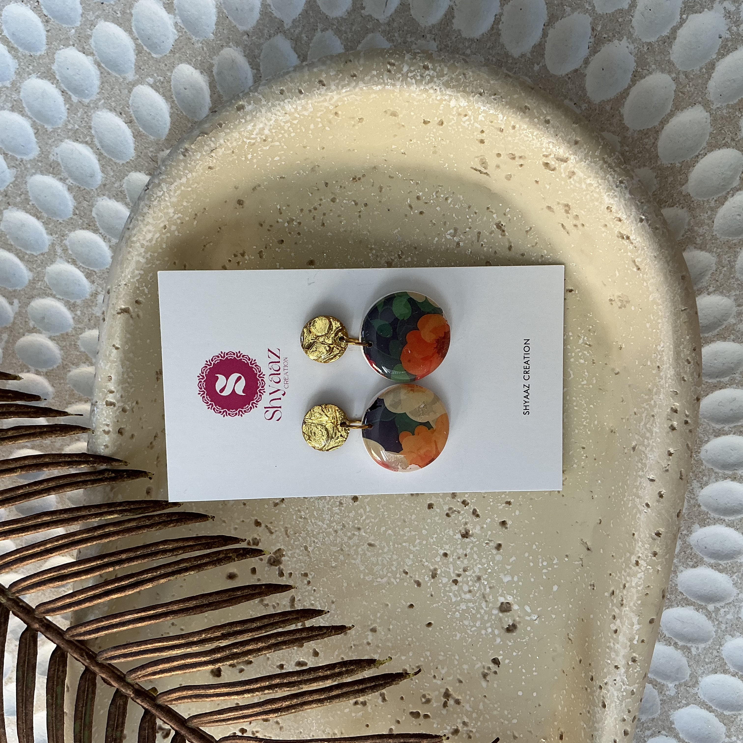 Floral Statement Earrings