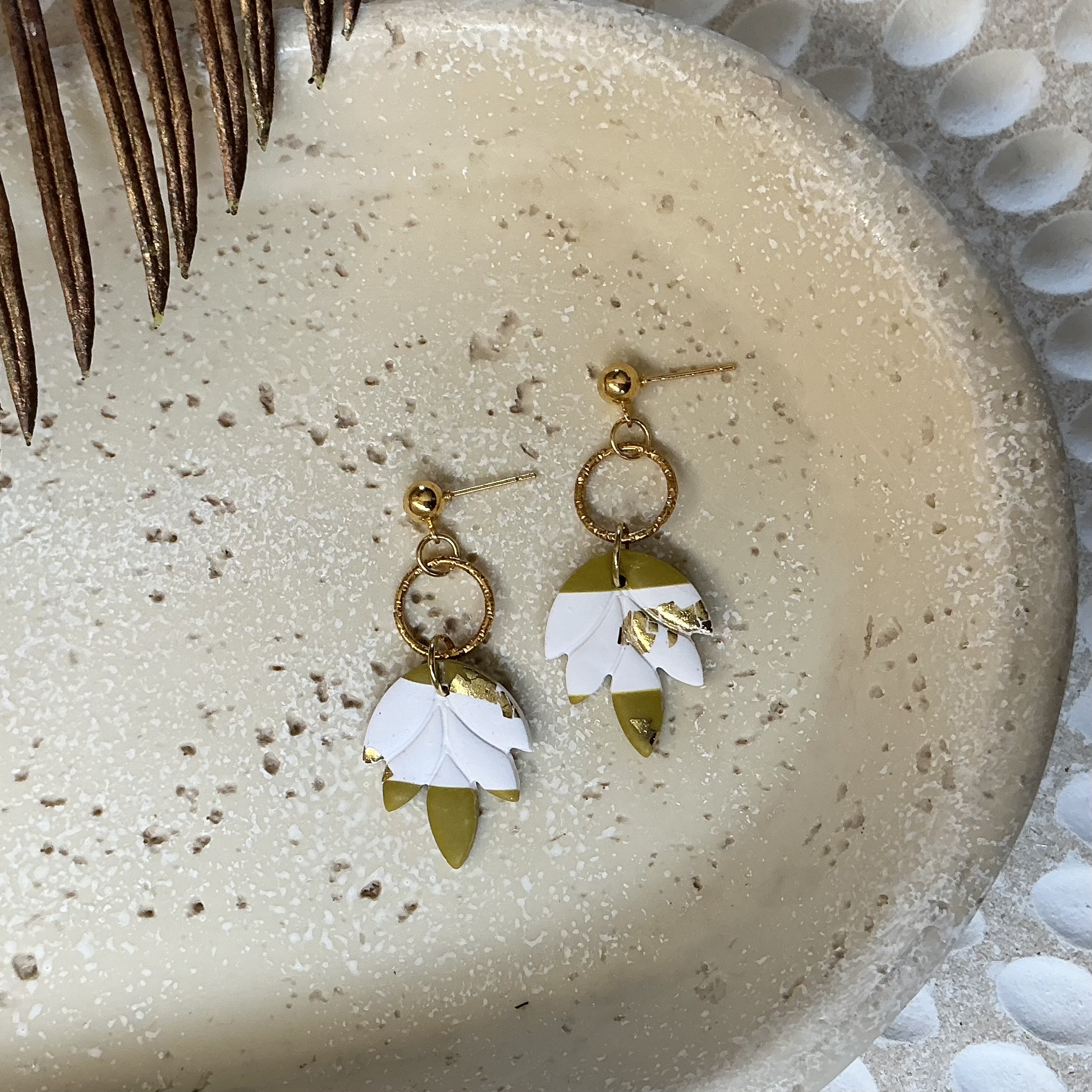Floral Drop Earrings