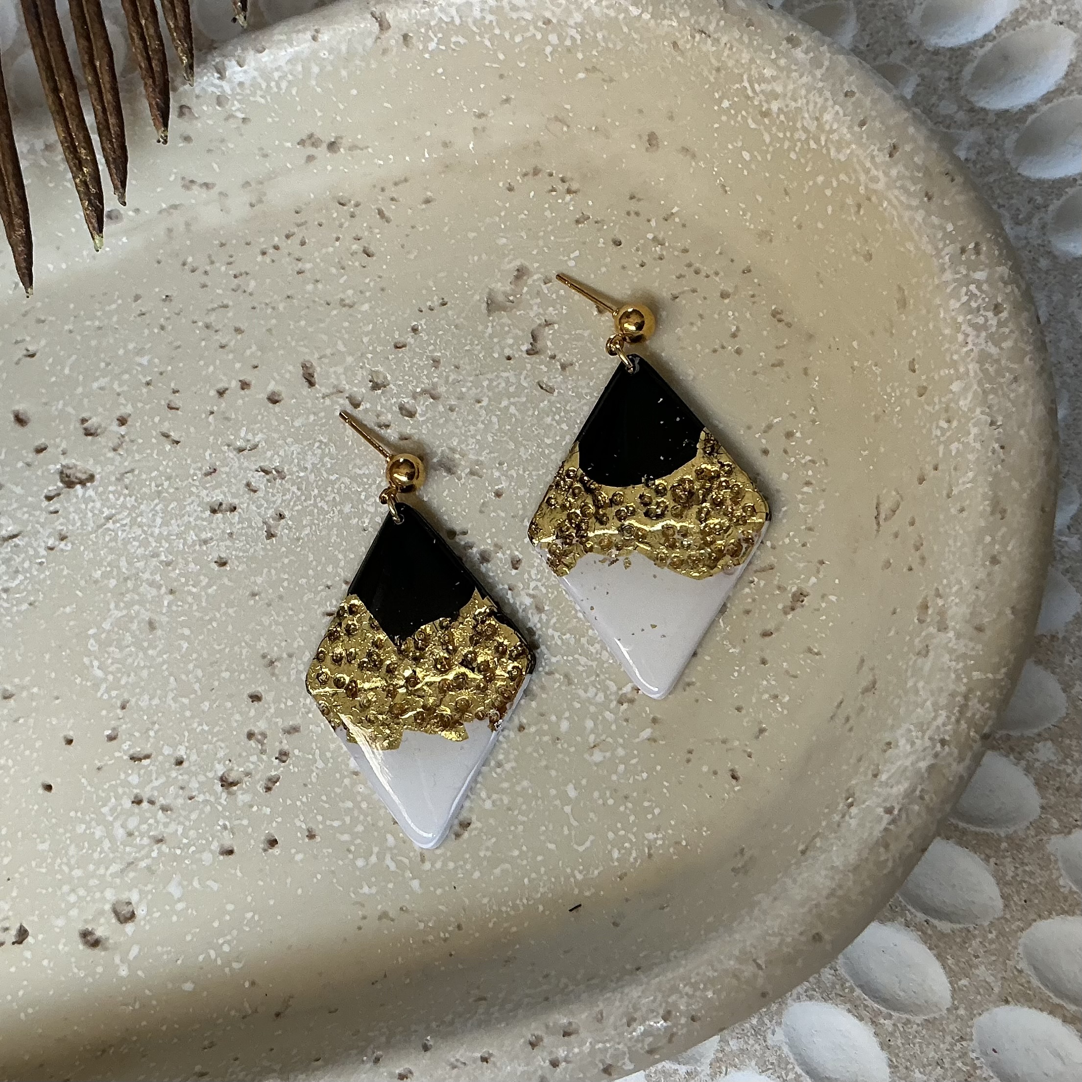Geometric Dangle Earrings