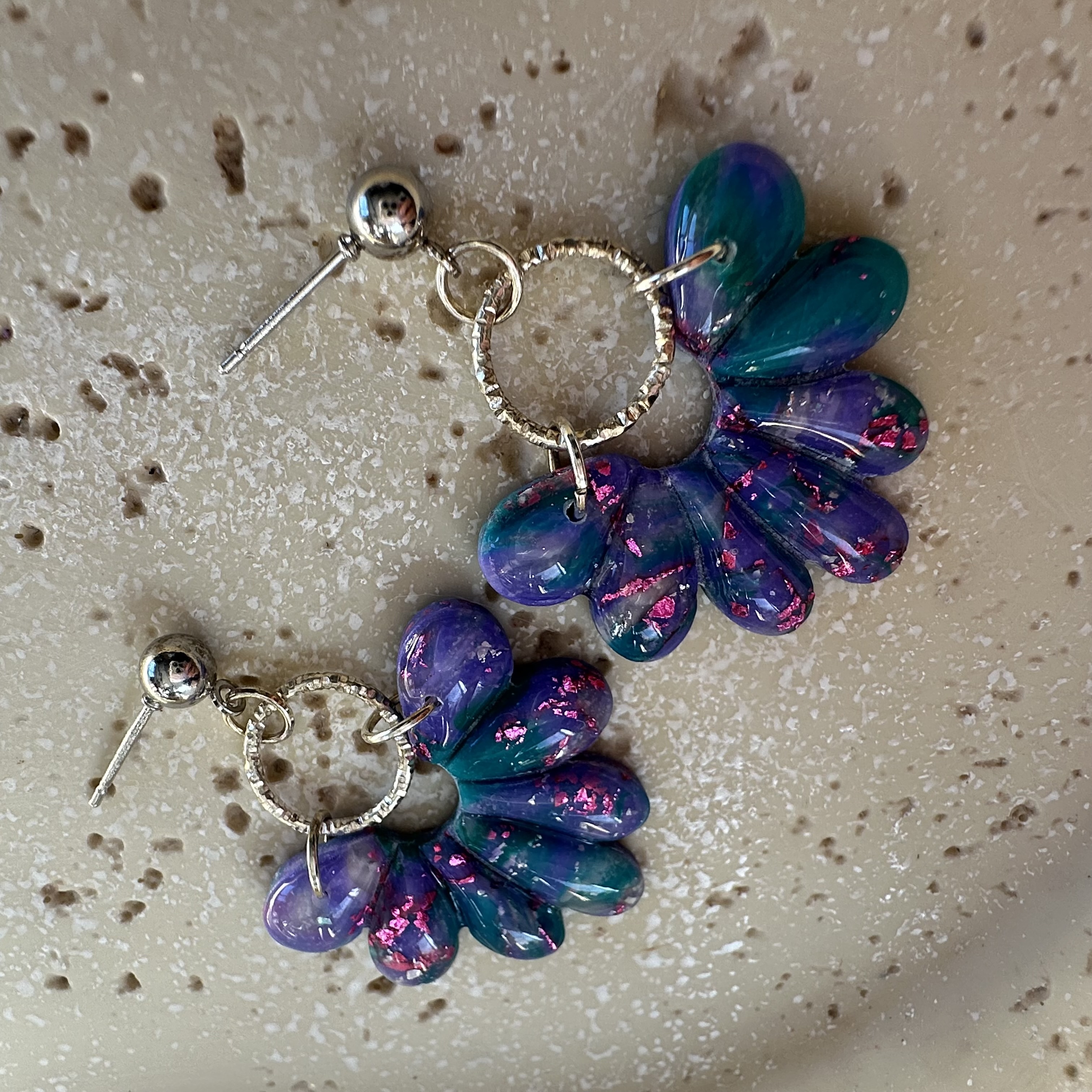 Colorful Dangling Earrings