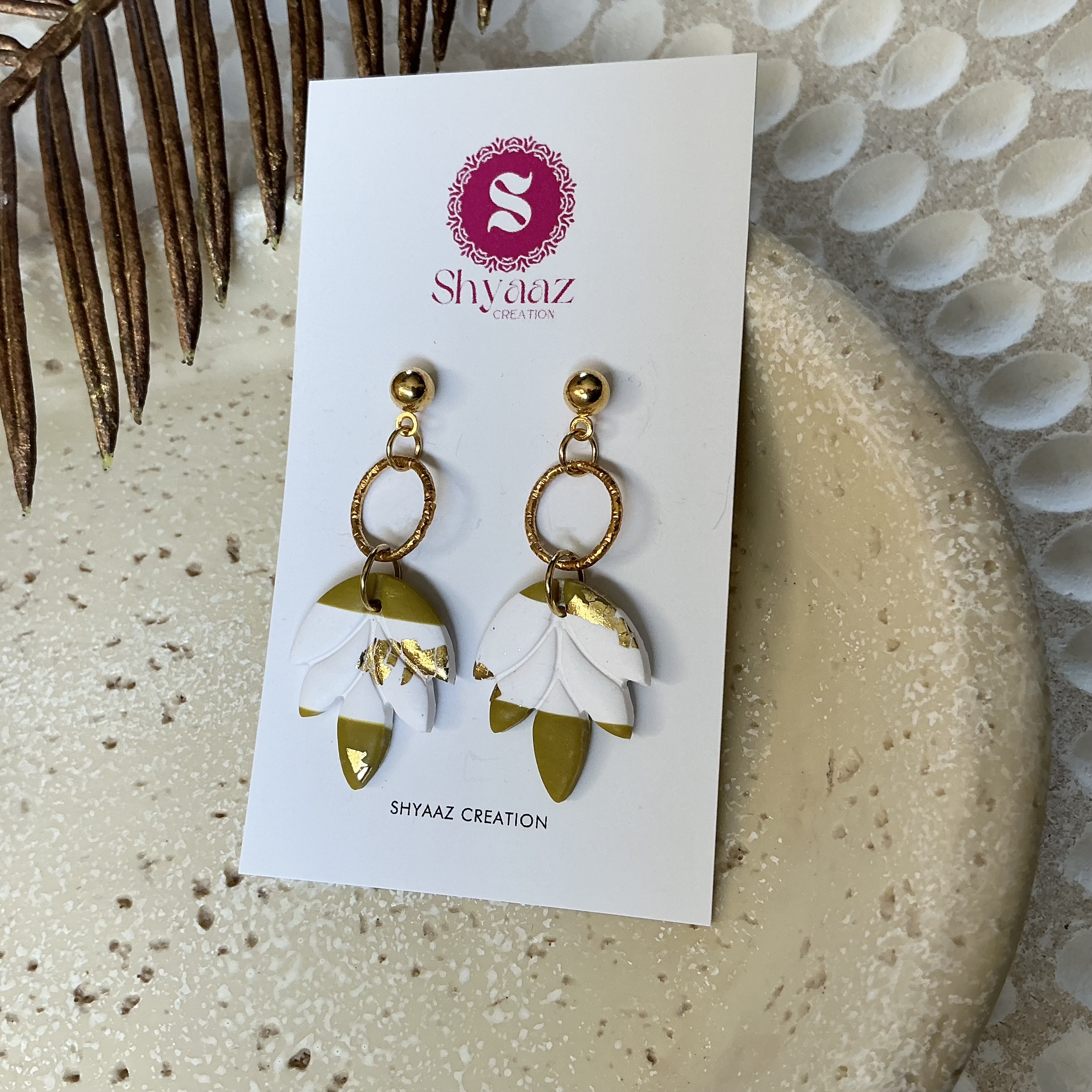 Floral Drop Earrings