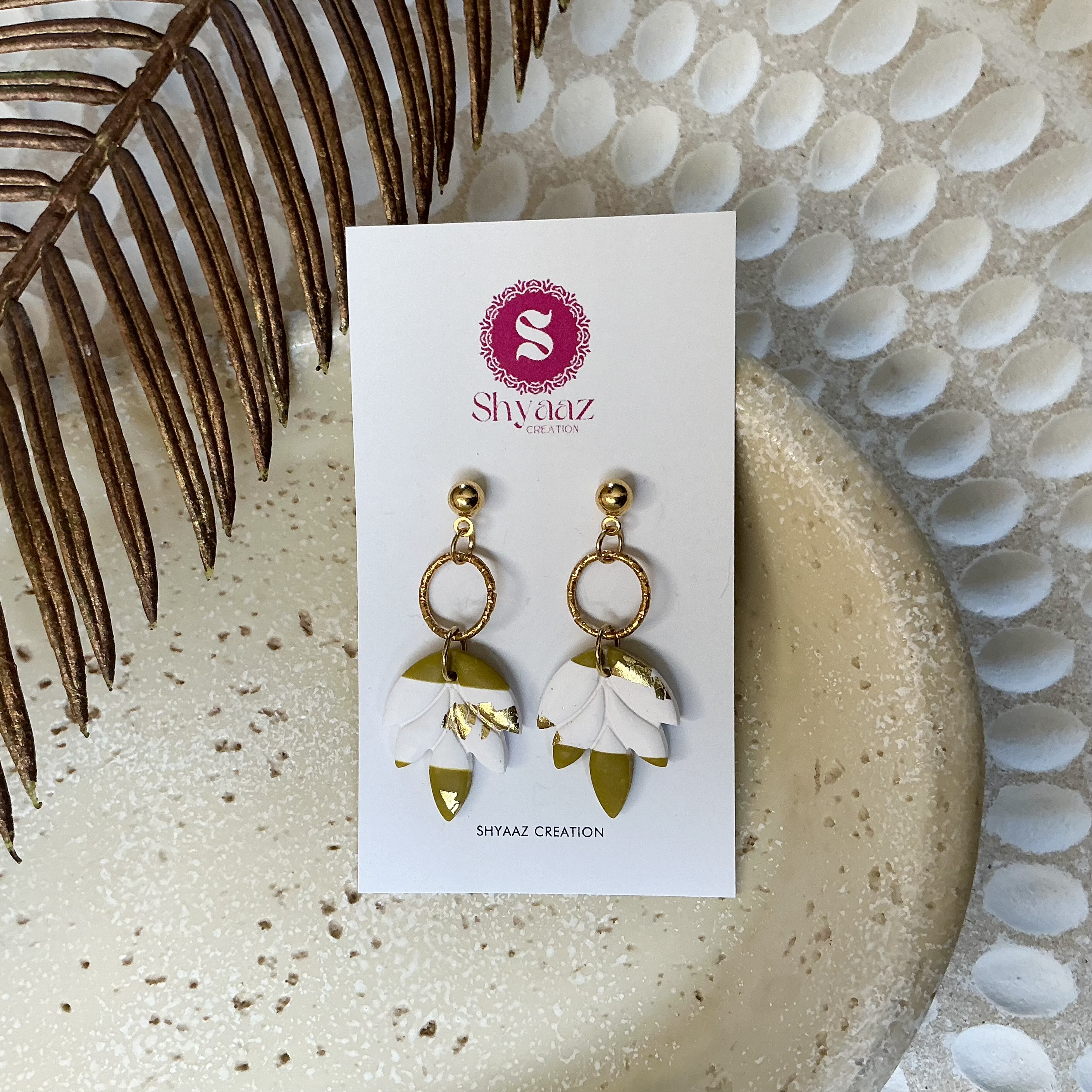 Floral Drop Earrings