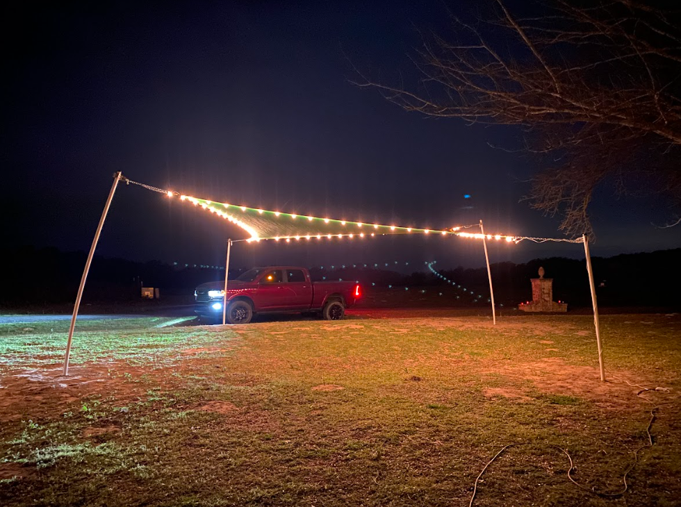 Durable Flex Rod Shade Sail