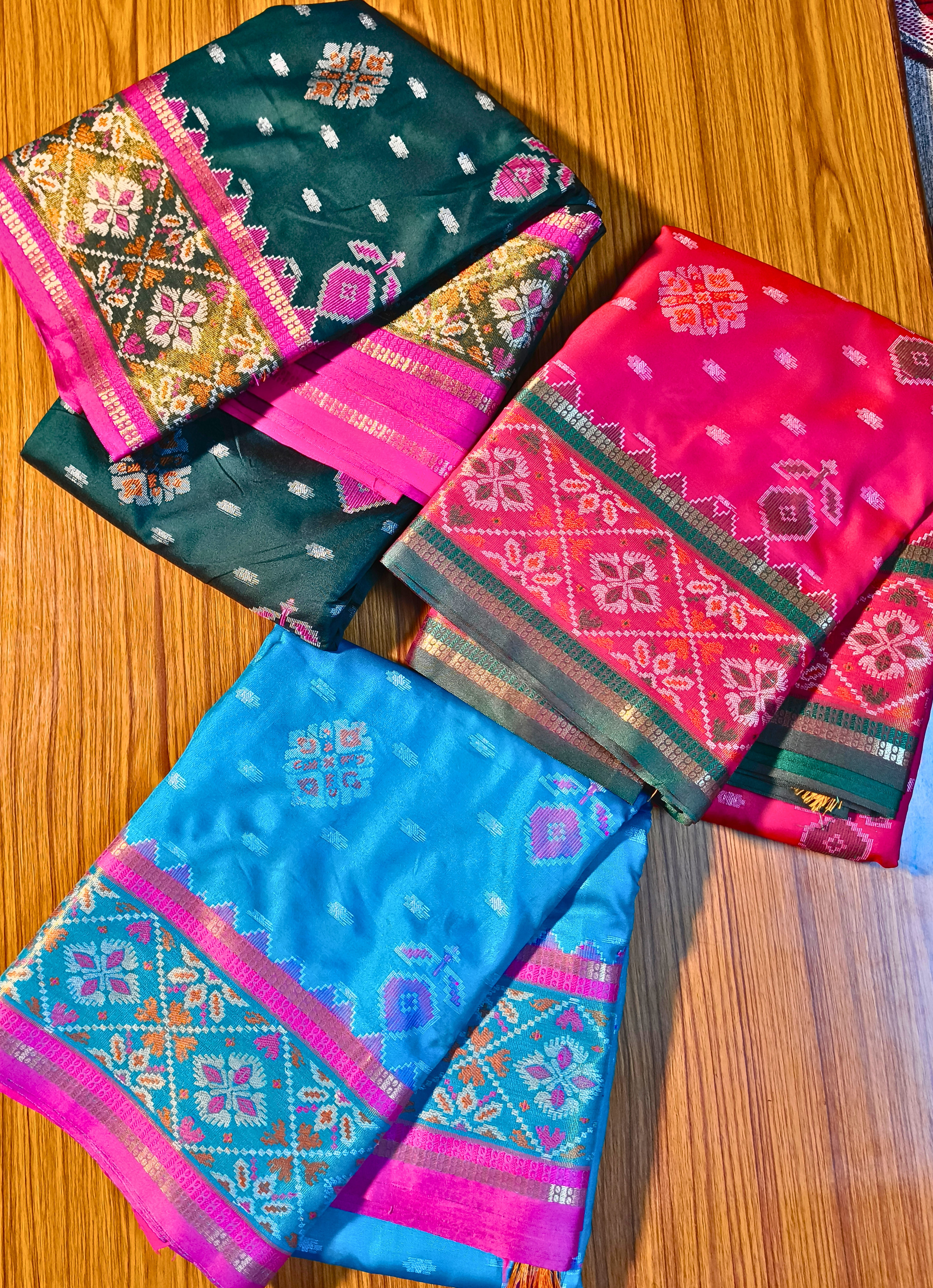 HANDMADE PATOLA SILK SAREE