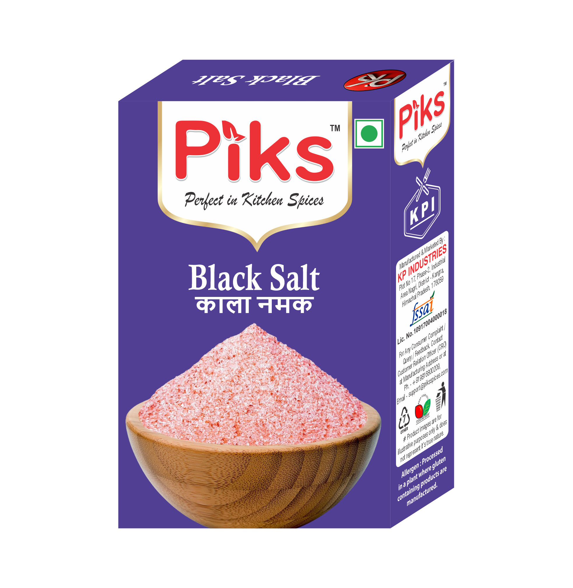 Piks Black Salt 200g