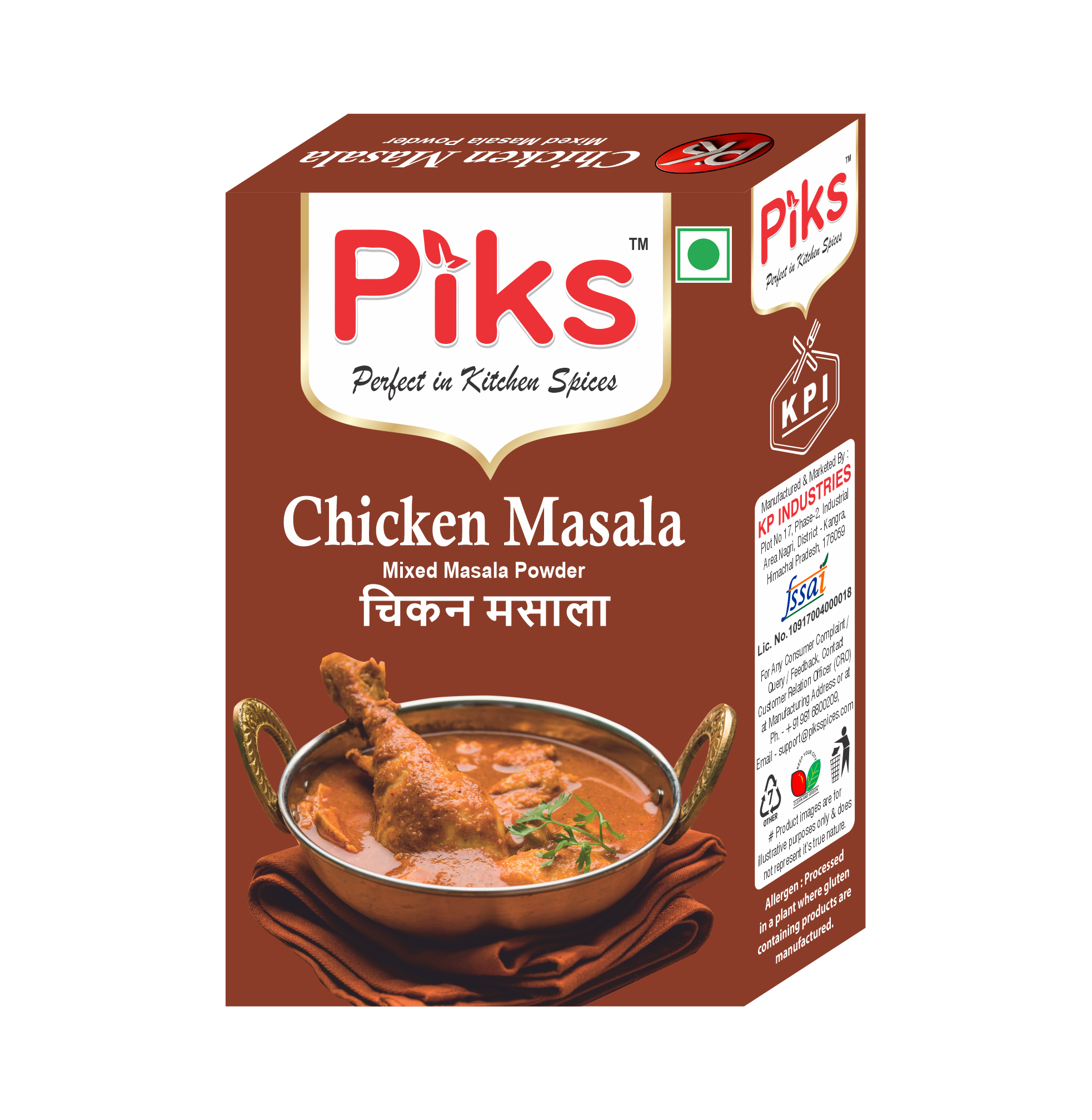 Piks Chicken Masala 100g