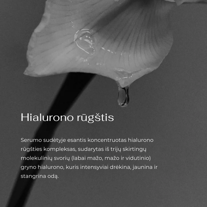 Intensyviai drėkinantis veido ir kaklo serumas