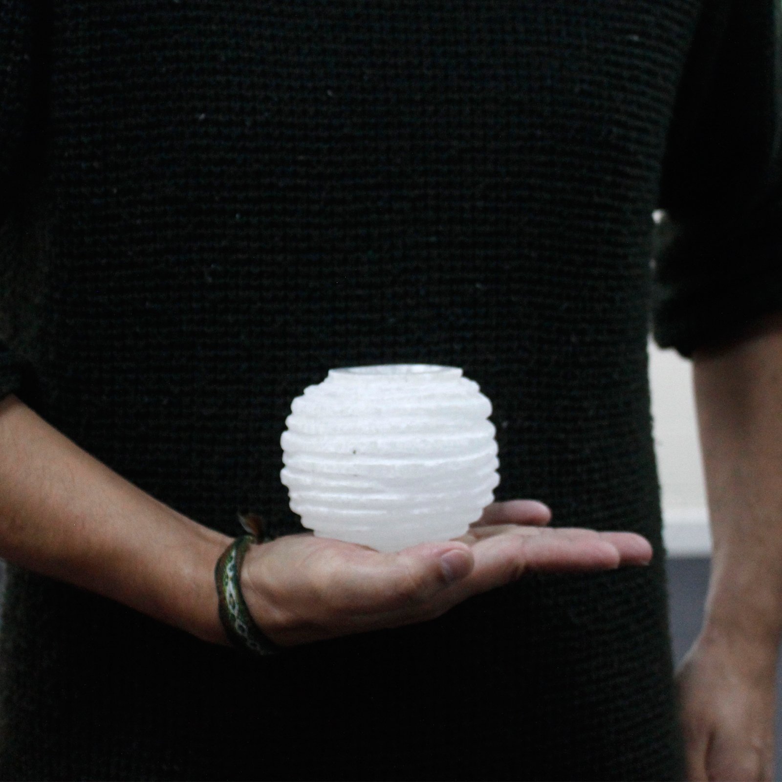 Žvakidė iš selenito - "Snowball"