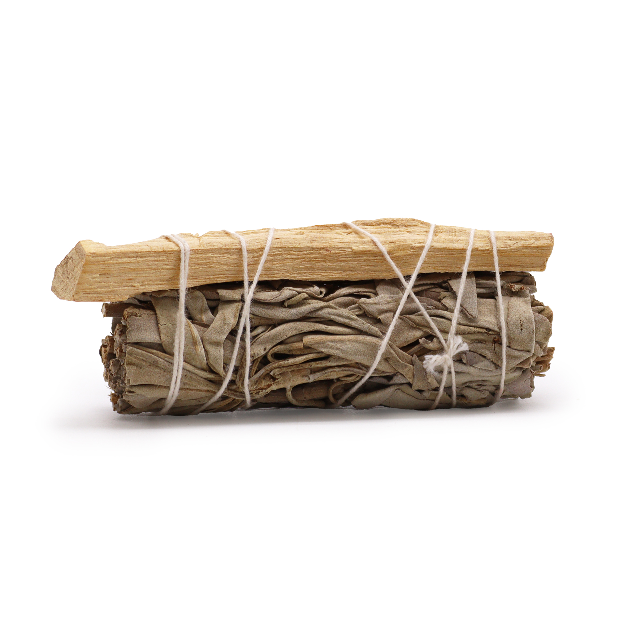 Baltasis šalavijas su Palo Santo