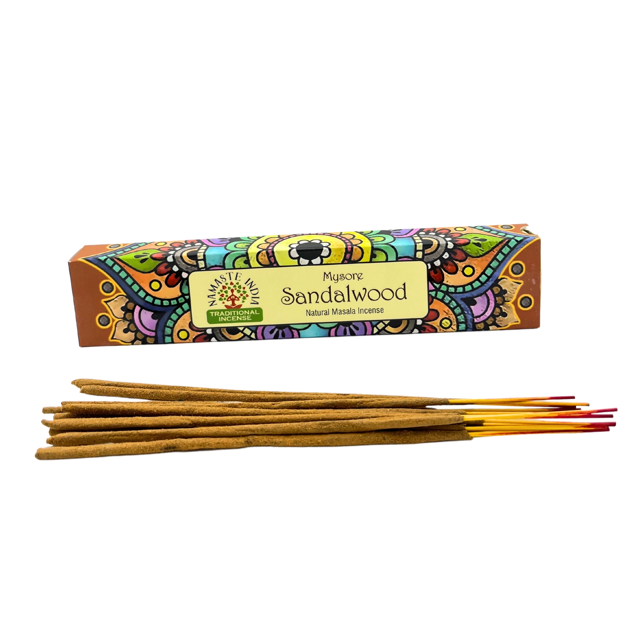 Namaste Mandala smilkalai – Sandalmedis