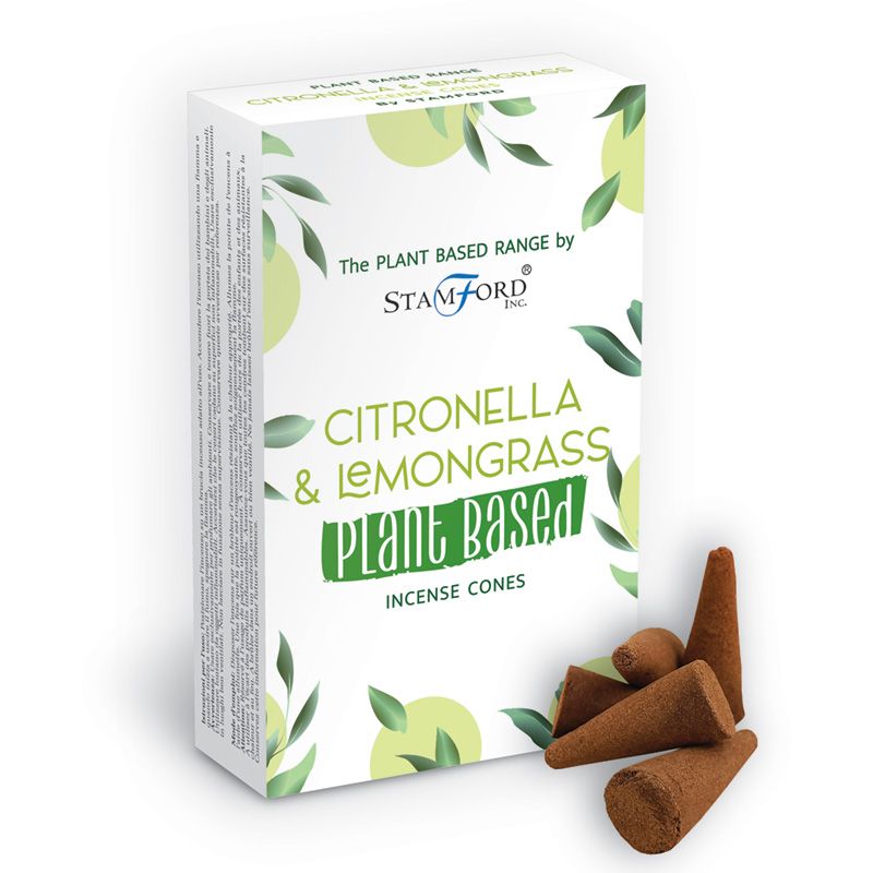 Augaliniai smilkalų kūgiai - Citrinžolė