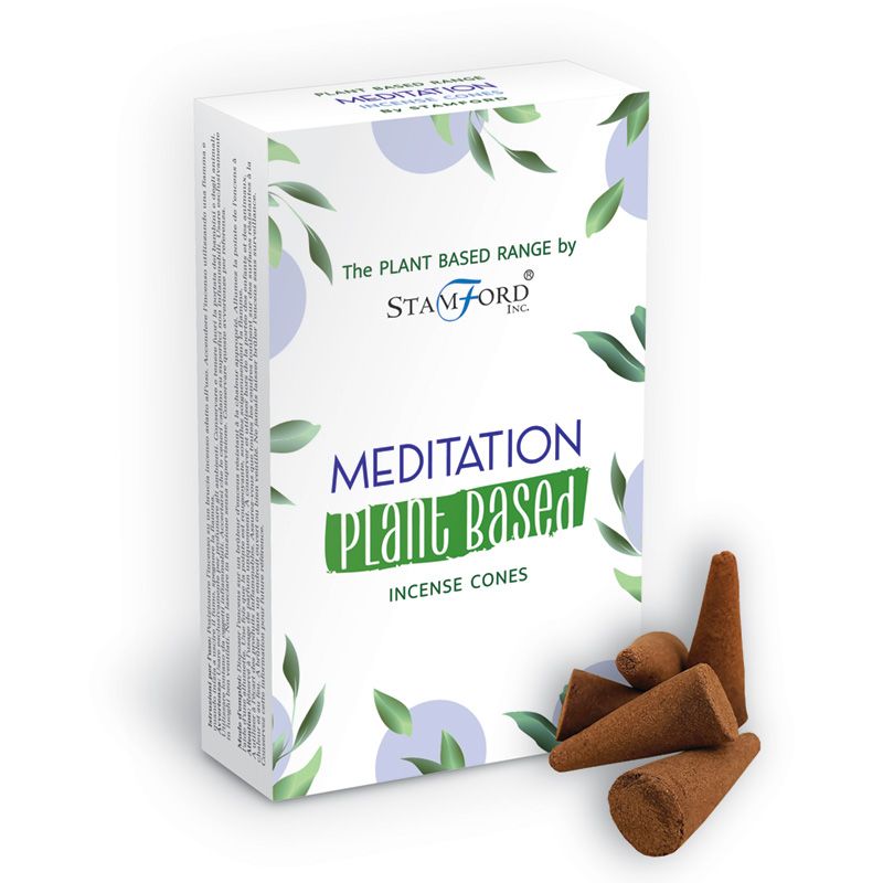 Augaliniai smilkalų kūgiai – Meditacija