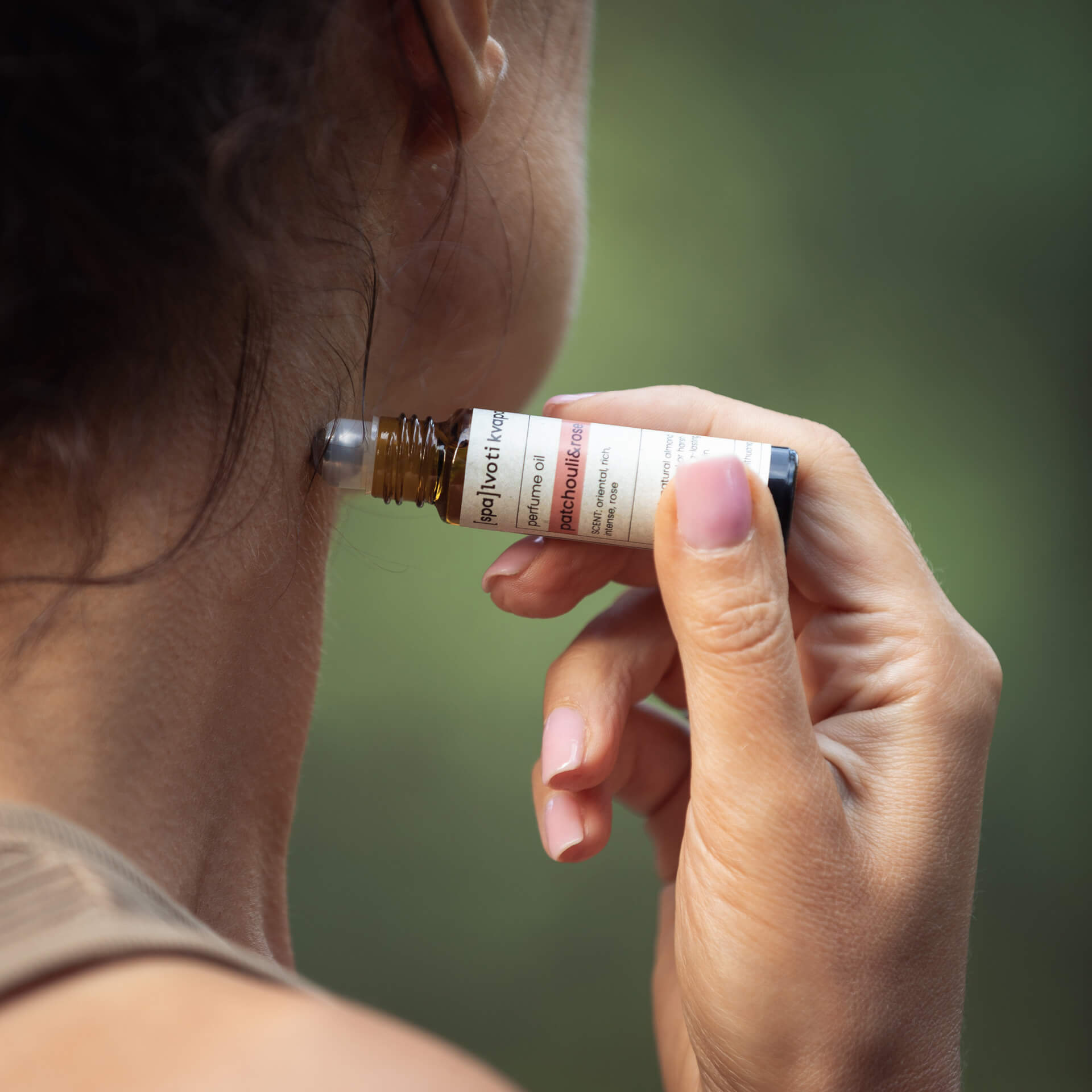 Aliejiniai kvepalai – Patchouli & Rose