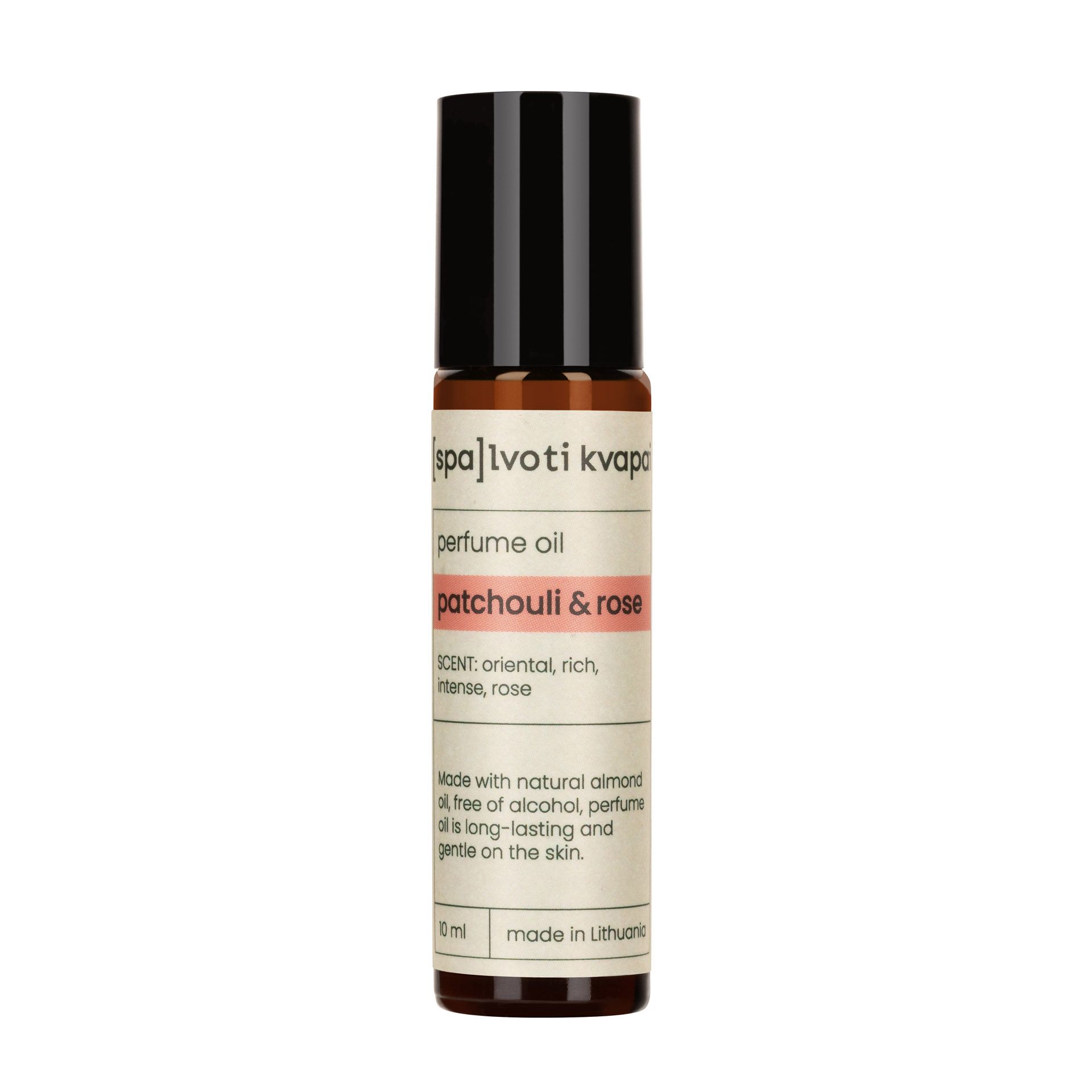 Aliejiniai kvepalai – Patchouli & Rose
