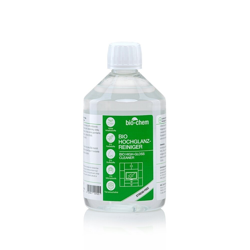 Langų ir blizgių paviršių valiklis BIO HIGH-GLOSS CLEANER