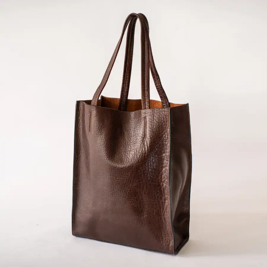 Malbec Premium Leather Tote Bag