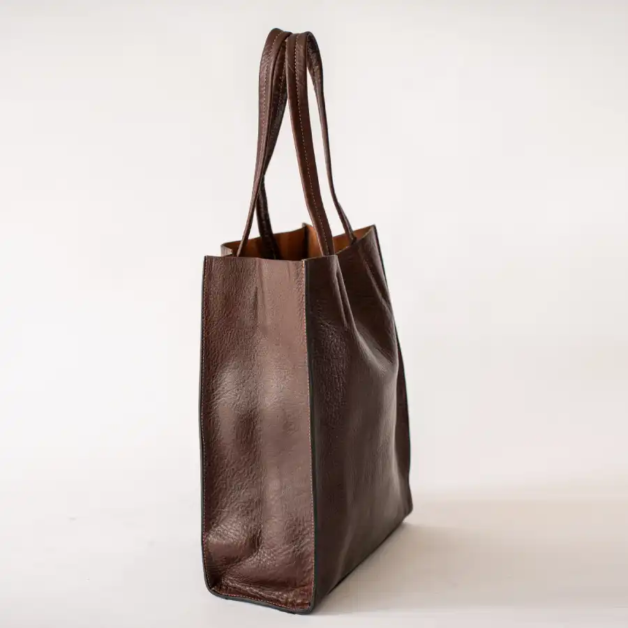 Malbec Premium Leather Tote Bag