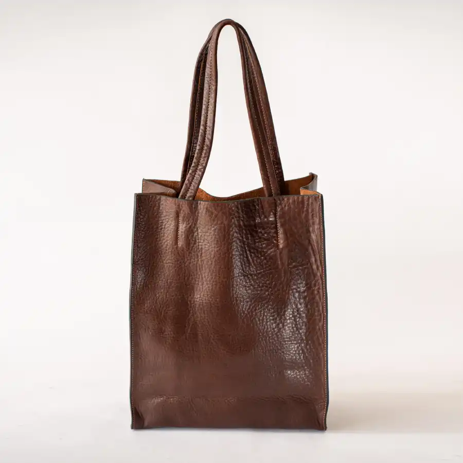 Malbec Premium Leather Tote Bag