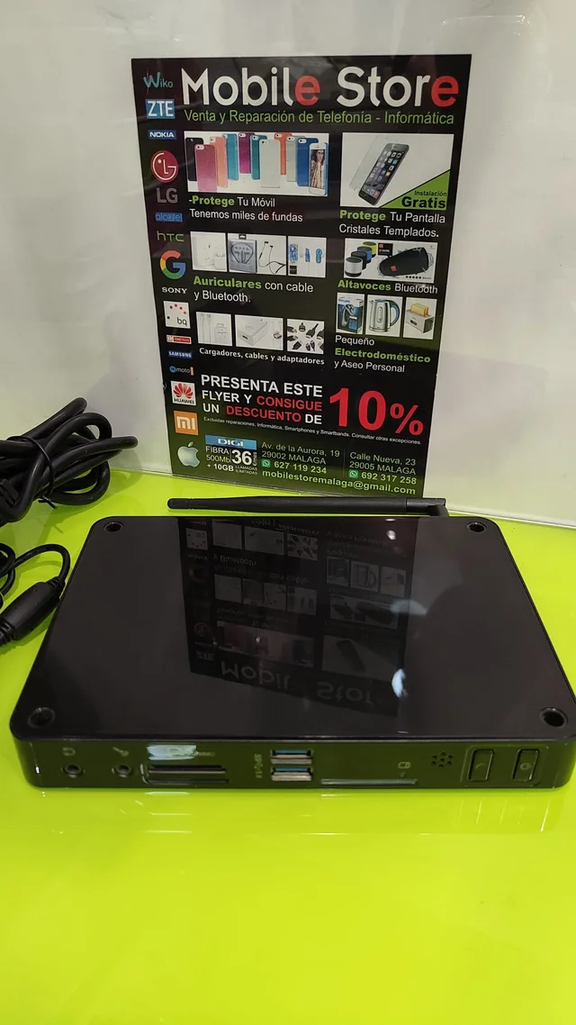 Mini PC Nettop Amd E-350/4Gb/500Gb/HD 6310Graphics