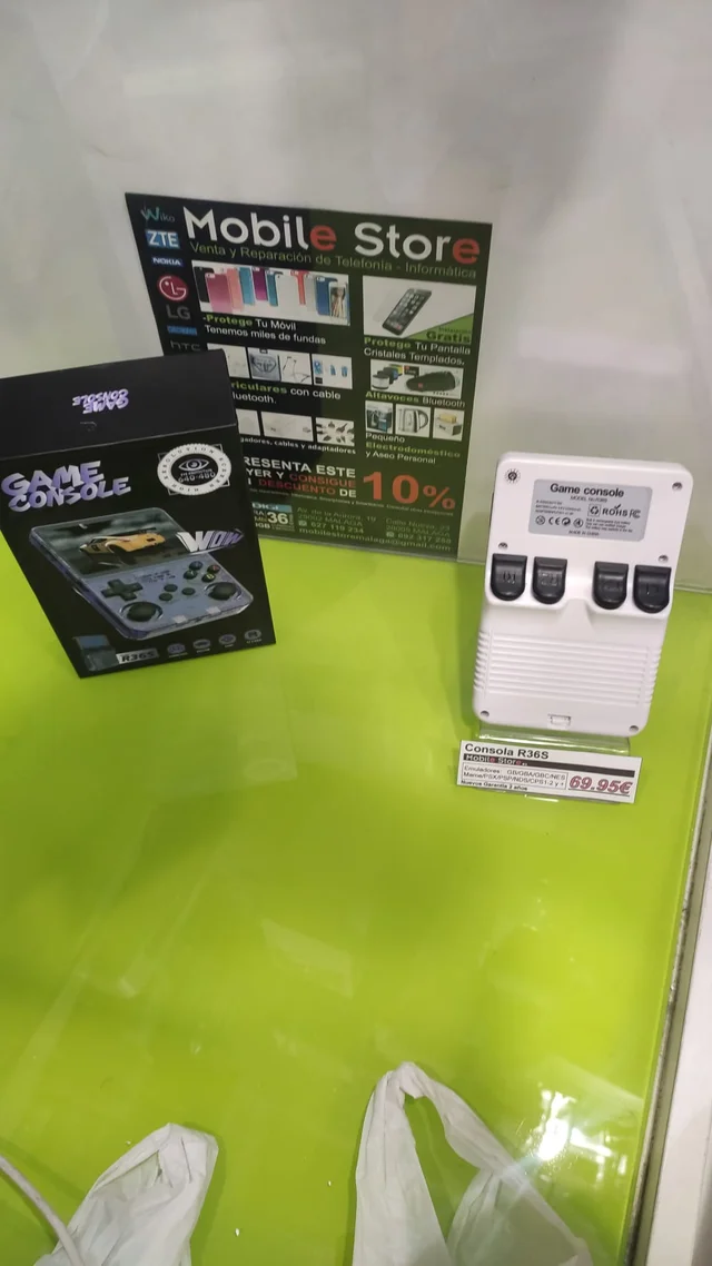 Consola de videojuegos r36S 