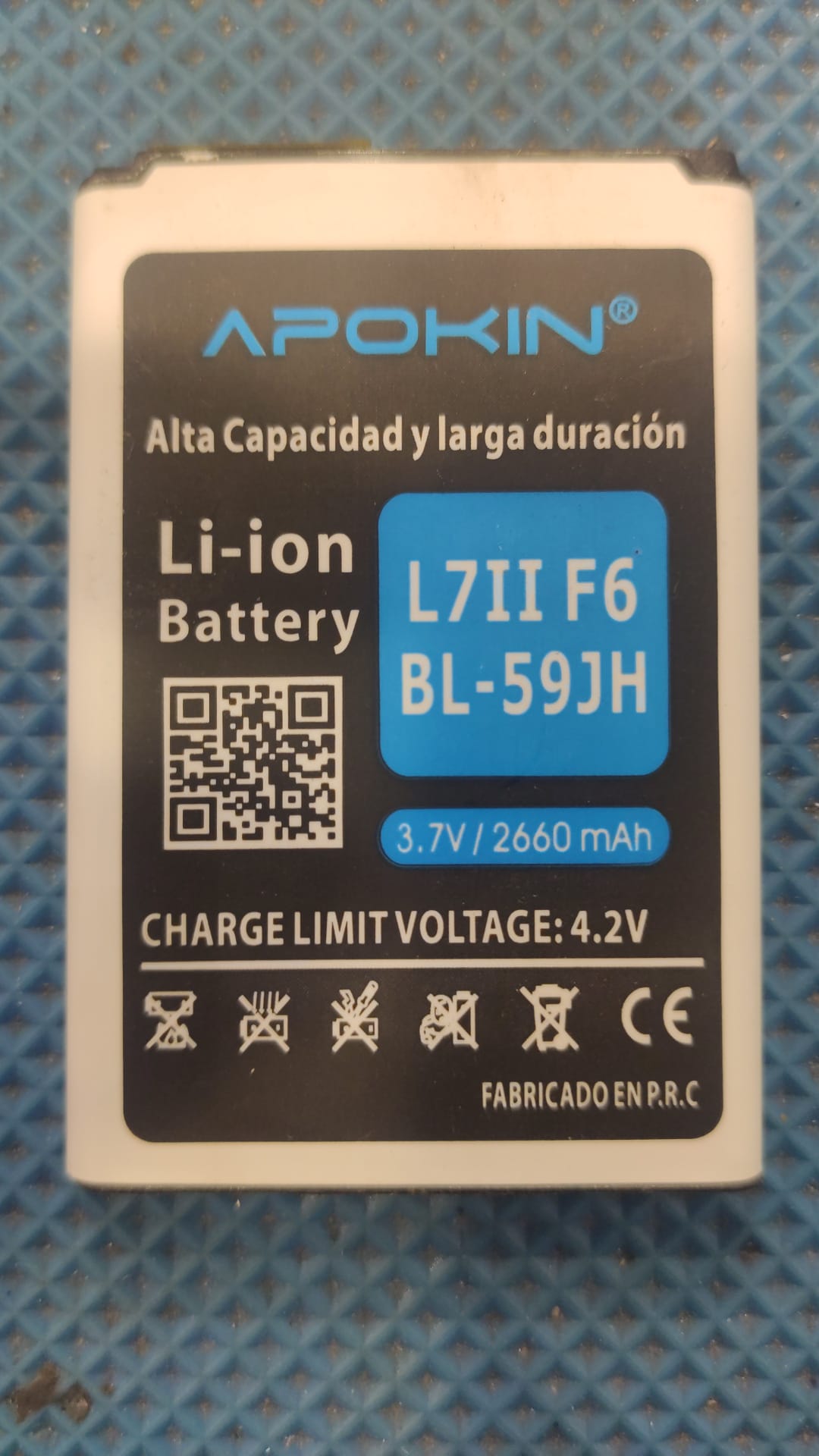 Batería de Li-ion L7II F6 y BL-59JH