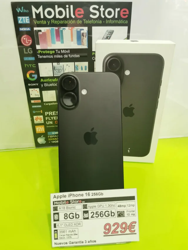 Apple iPhone 16 256Gb nuevo desprecintado