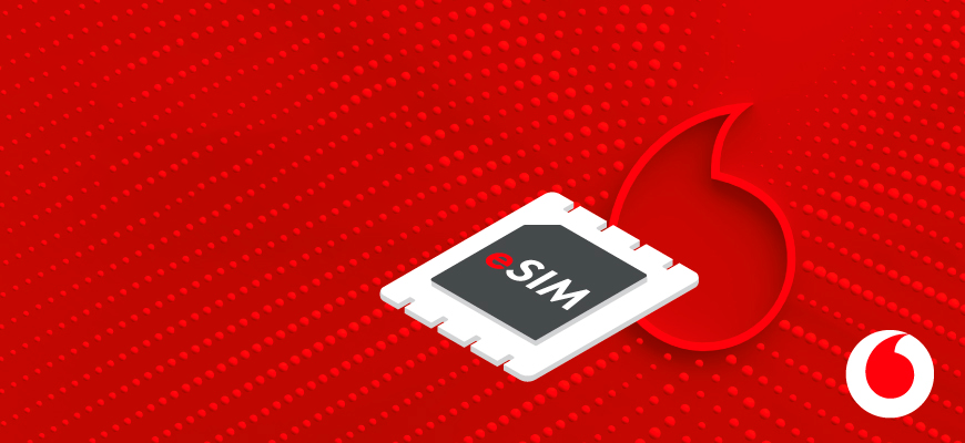 Tourist eSIM Vodafone 90 Gb
