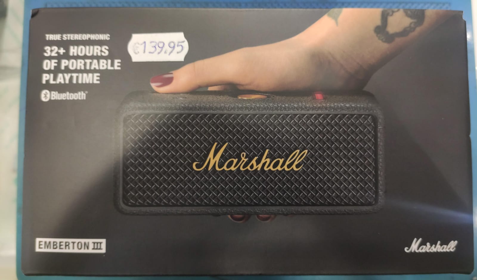 Altavoz Bluetooth Marshall Emberton III 