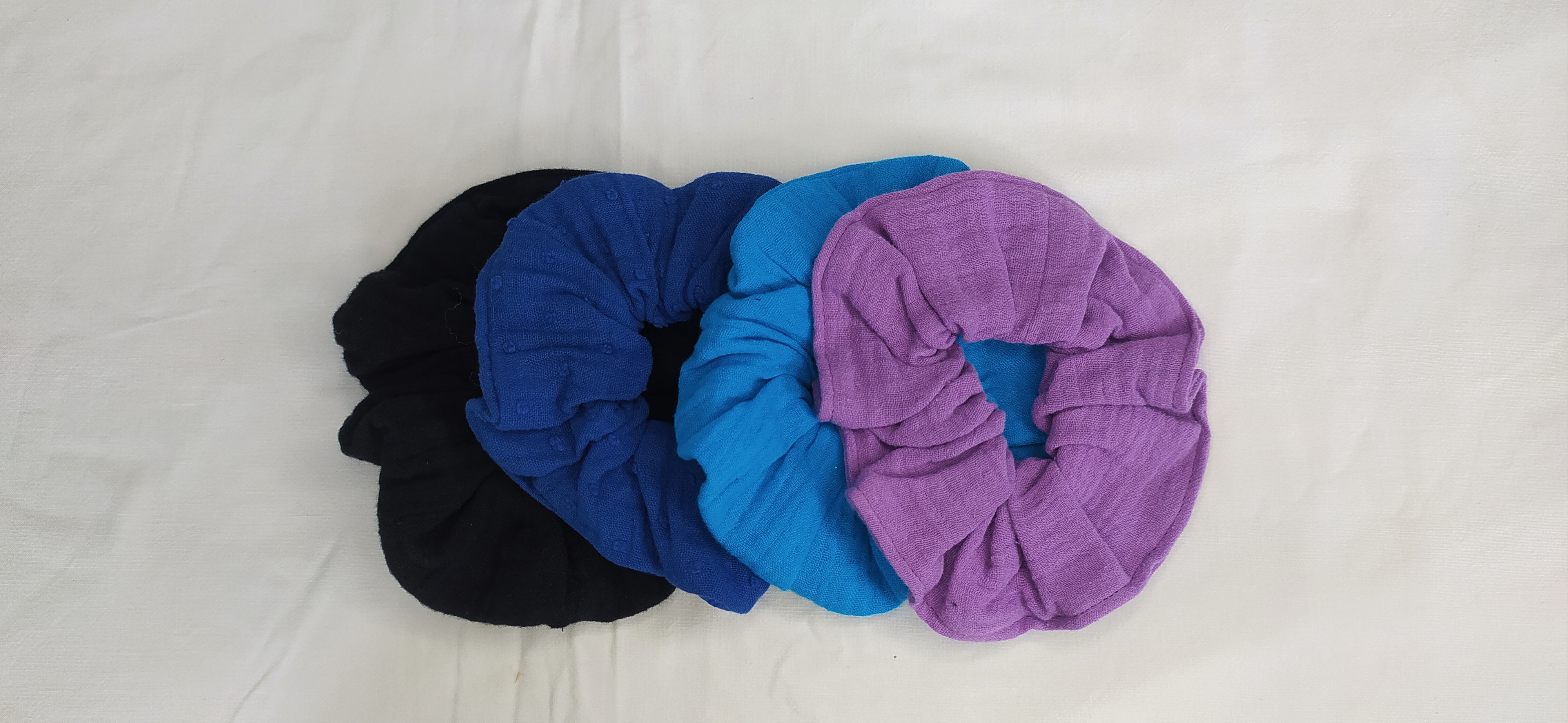 Chouchou en gaze de coton