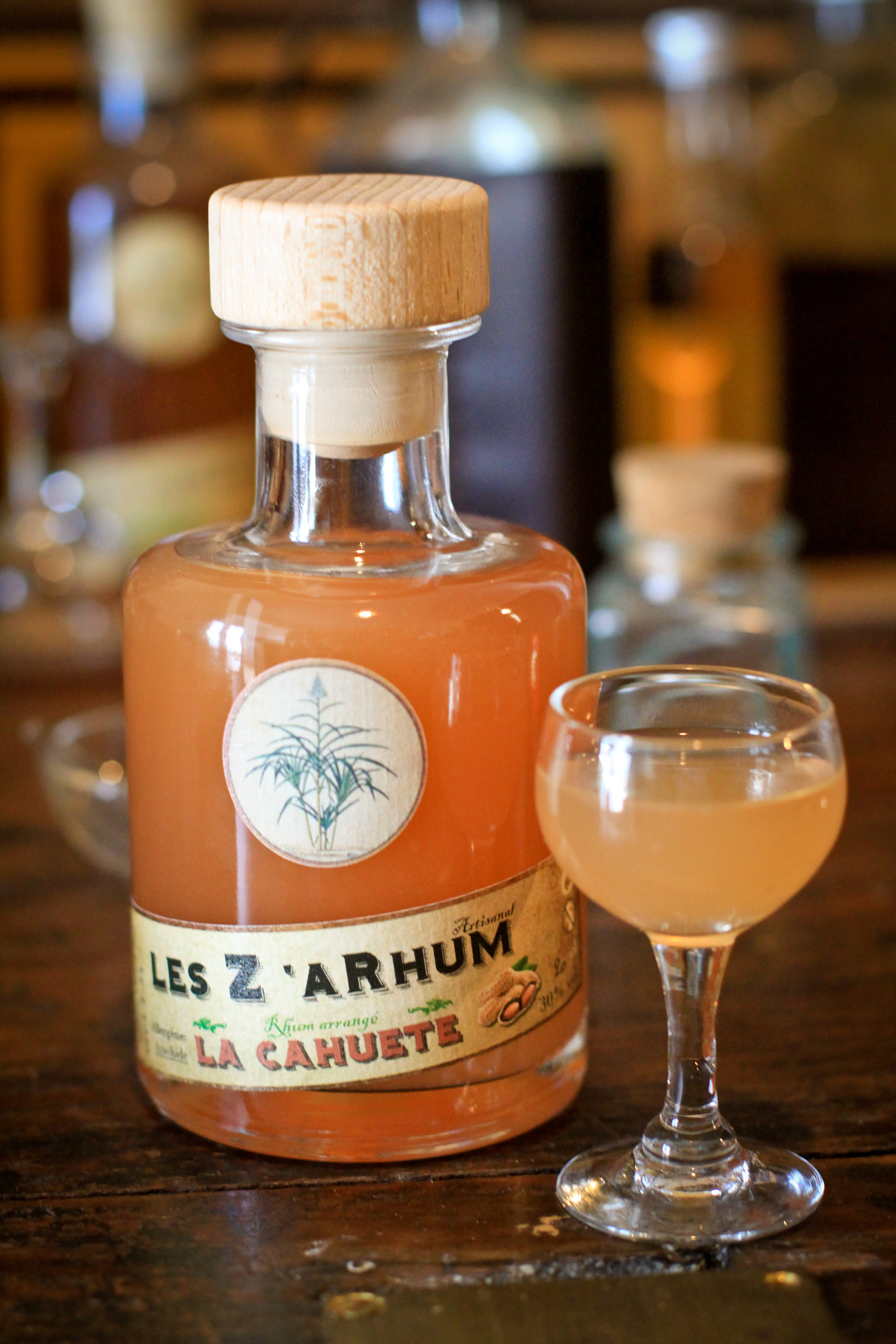 Rhum Arrangé   LA CAHUETE - 30° - (10, 20, 50 ou 70cl)