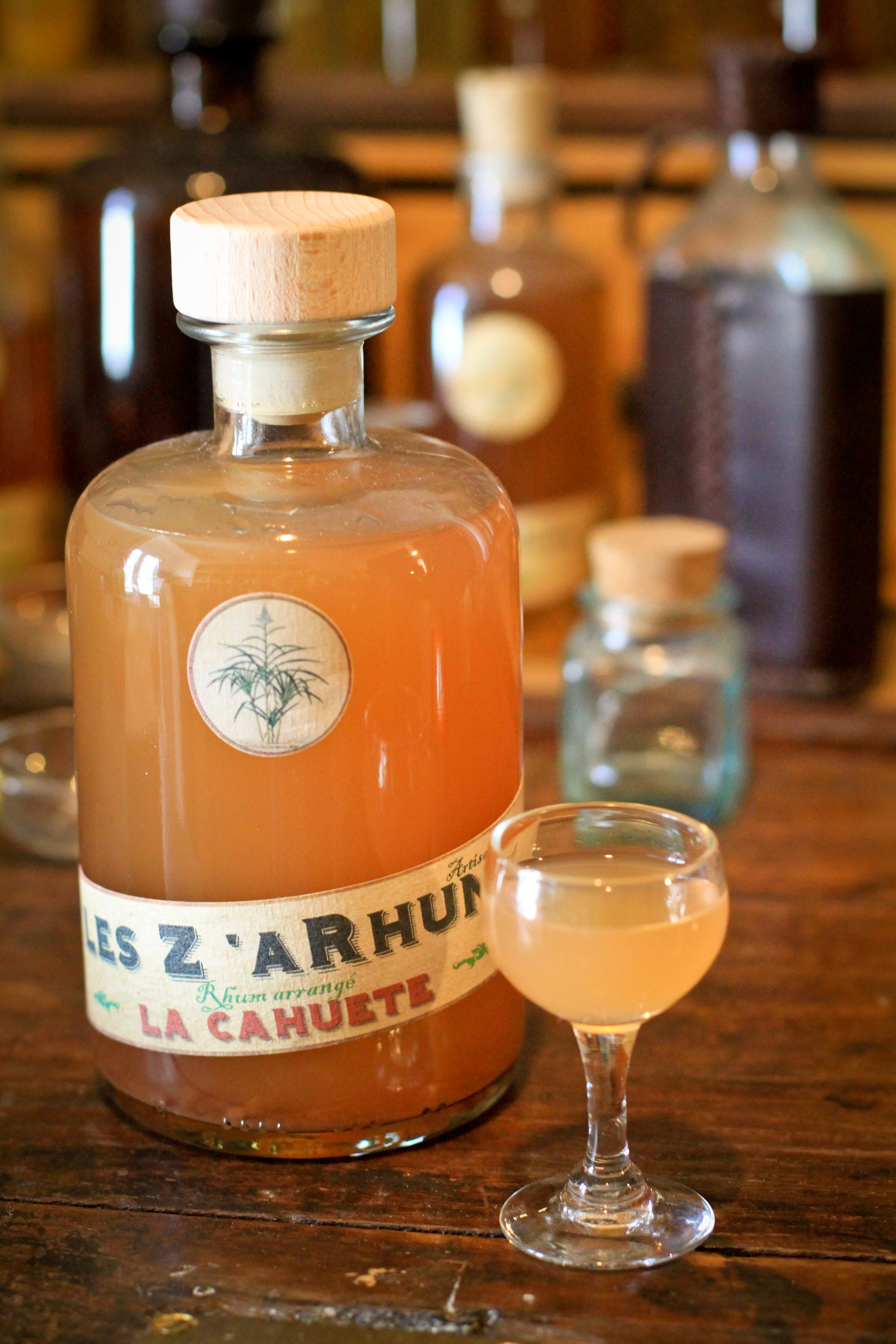 Rhum Arrangé   LA CAHUETE - 30° - (10, 20, 50 ou 70cl)