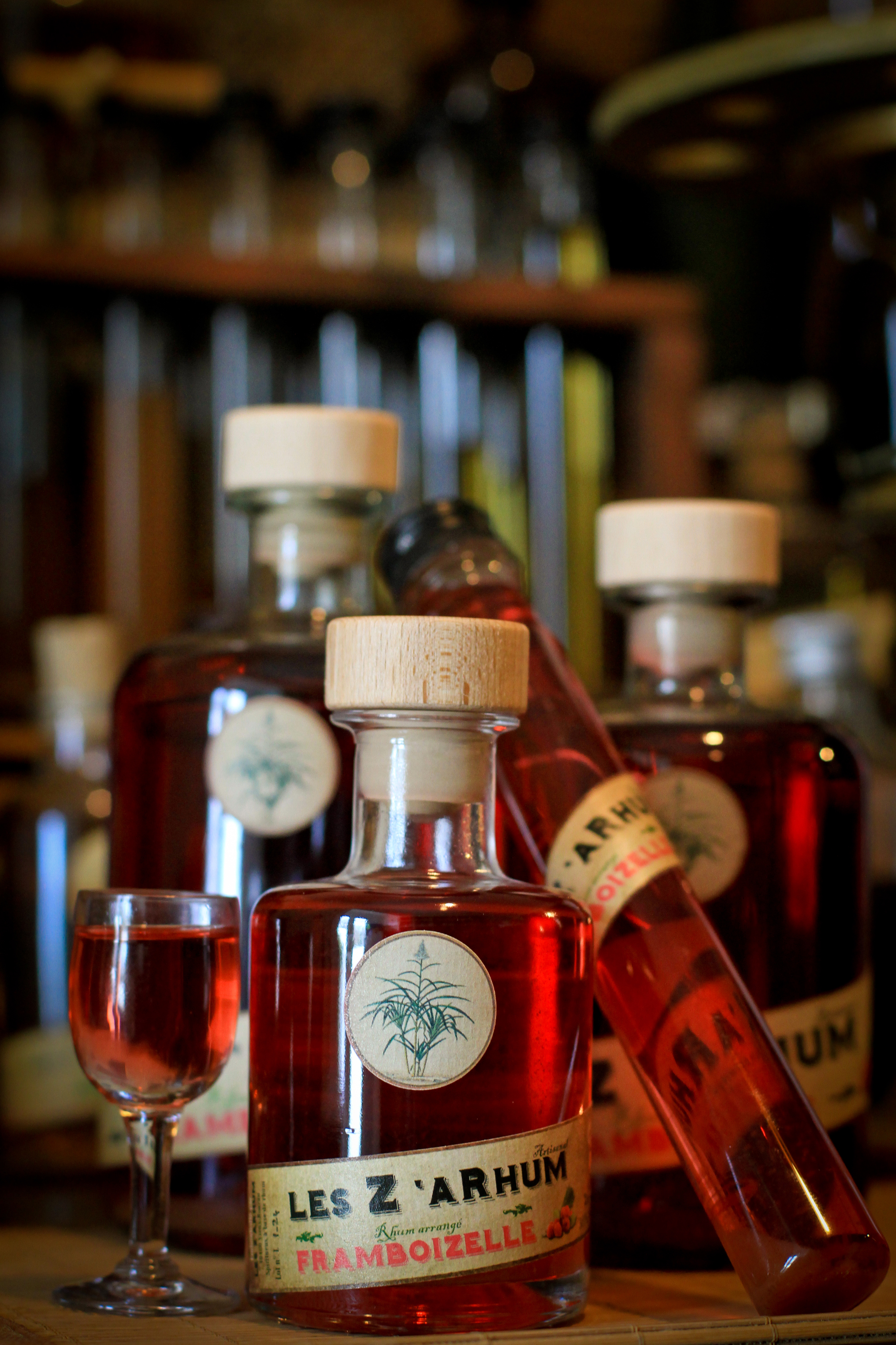 Rhum Arrangé FRAMBOIZELLE - 30° - (10, 20, 50 ou 70cl)