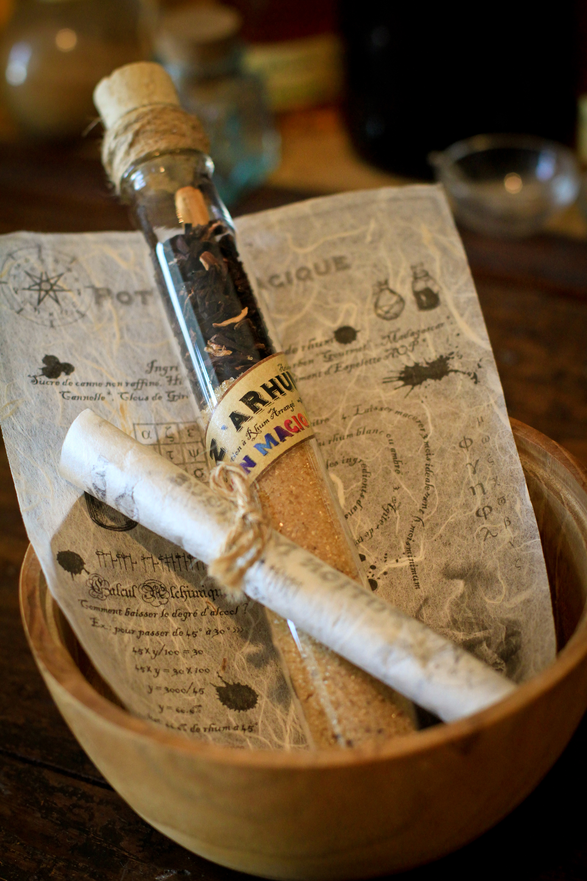 "Potion Magique" et son Parchemin