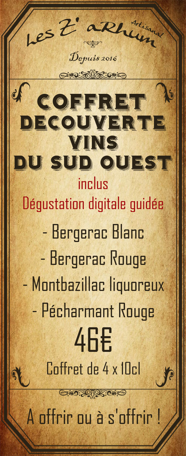 Coffret Vins du Sud-Ouest