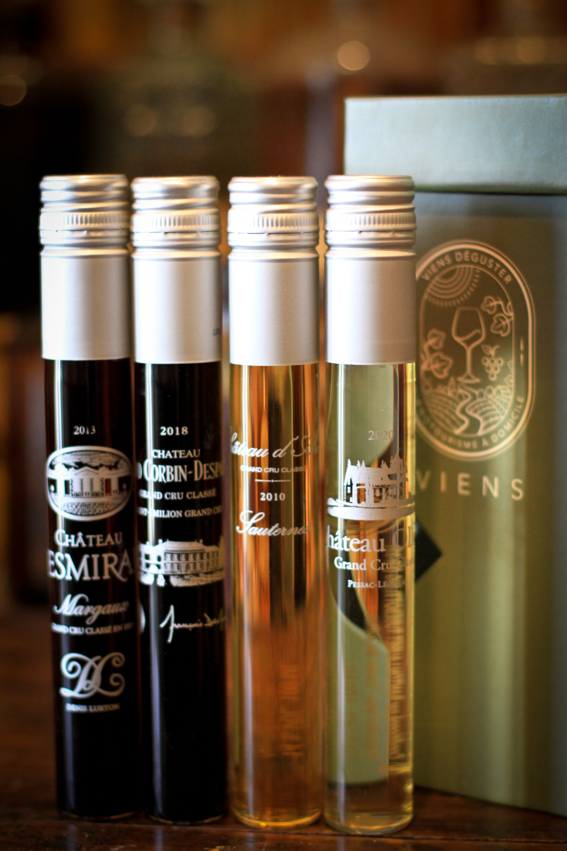 Coffret Vins Grands crus classés