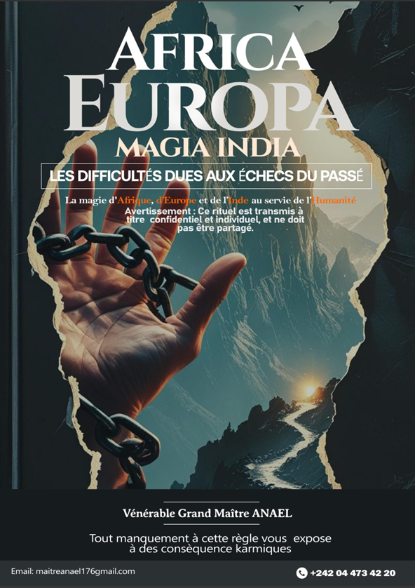 Livre de magie africaine, européenne et indienne