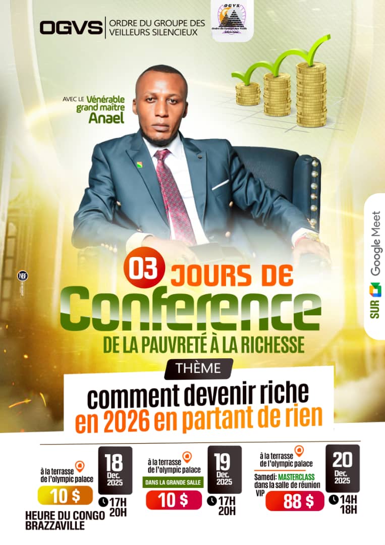 Conférence de la pauvreté a la richesse ogvs