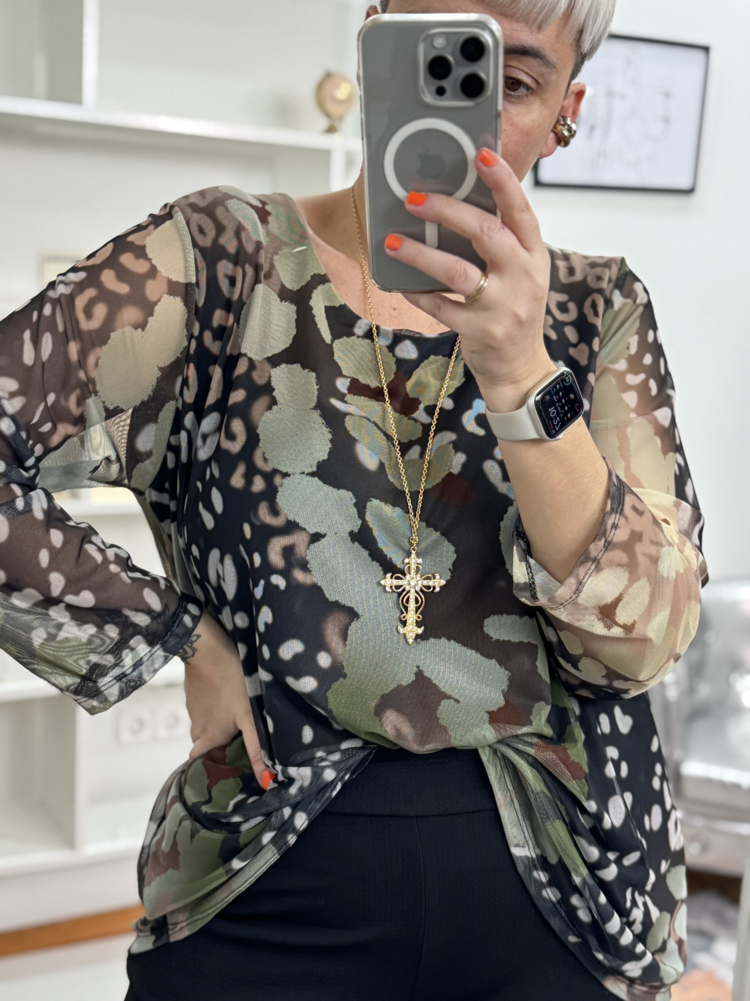 Camisa estampada
