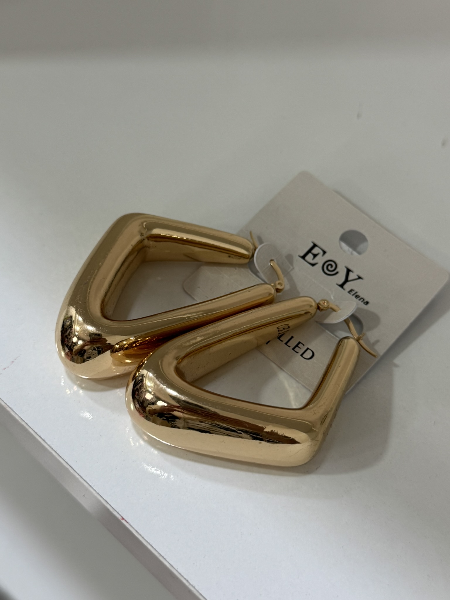 Pendientes dorados