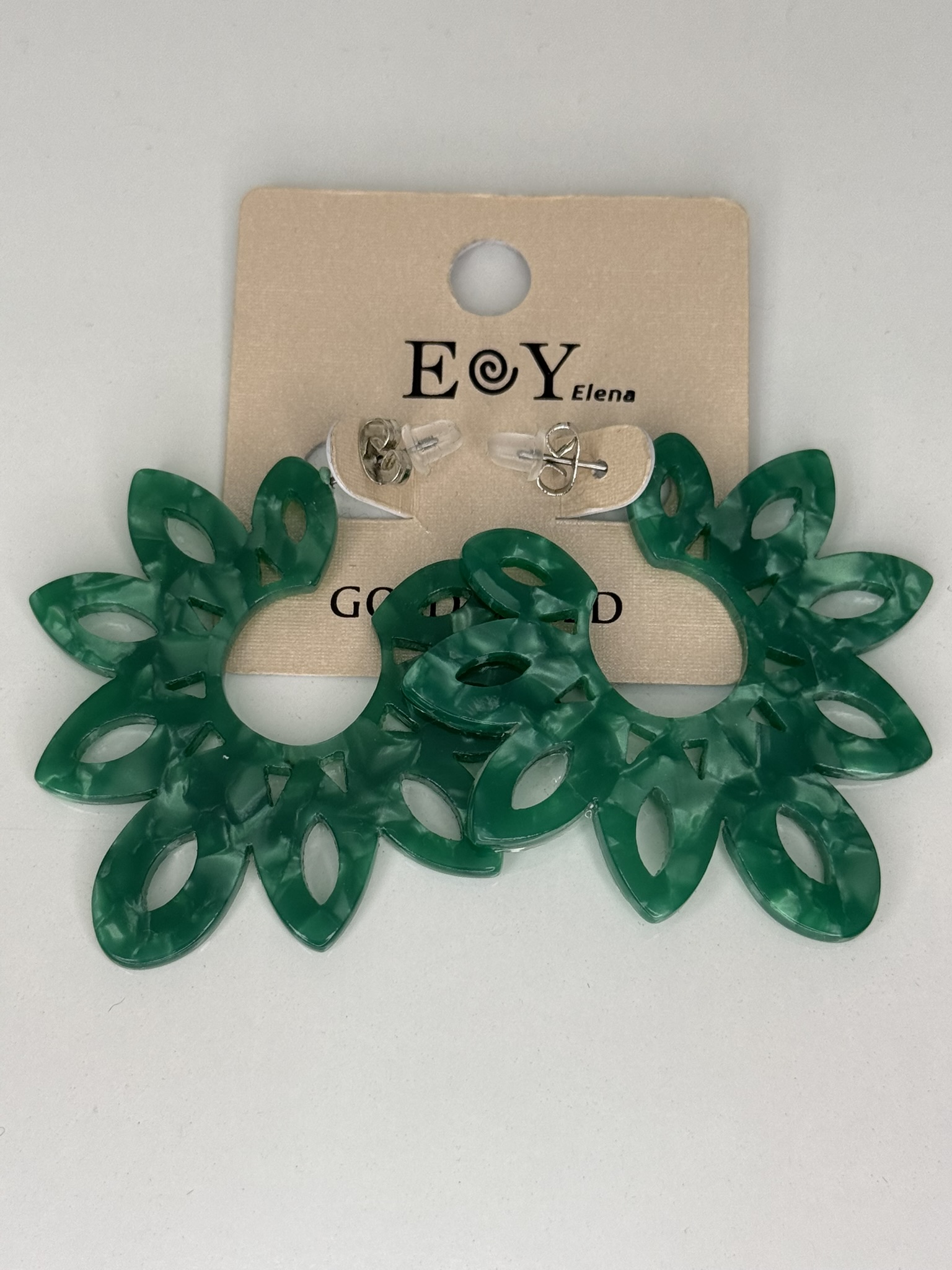 Pendientes resina