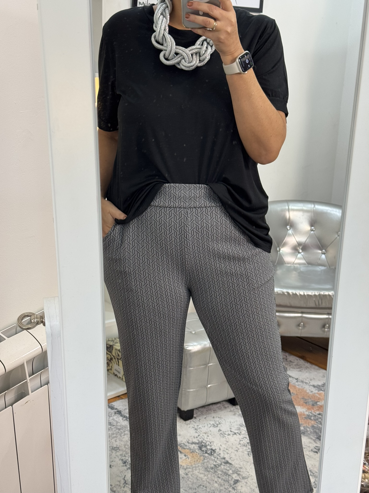 Legging geometrico