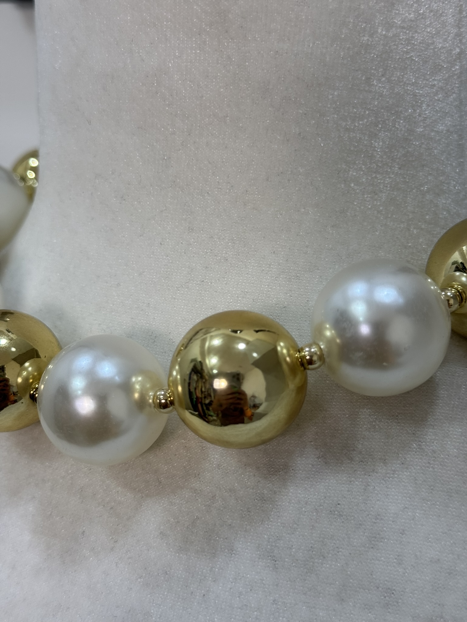 Collar perlas combinado