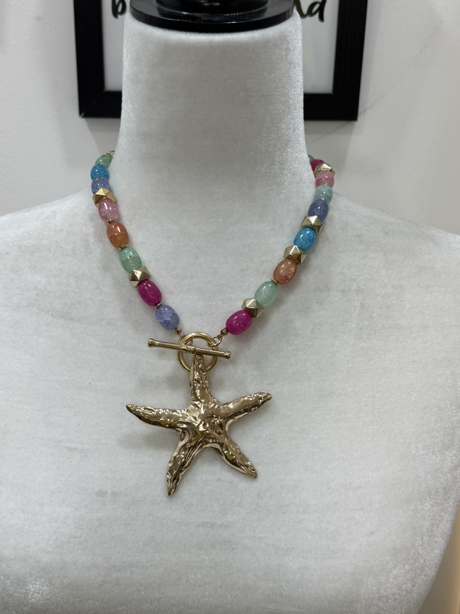 Collar colores con estrella