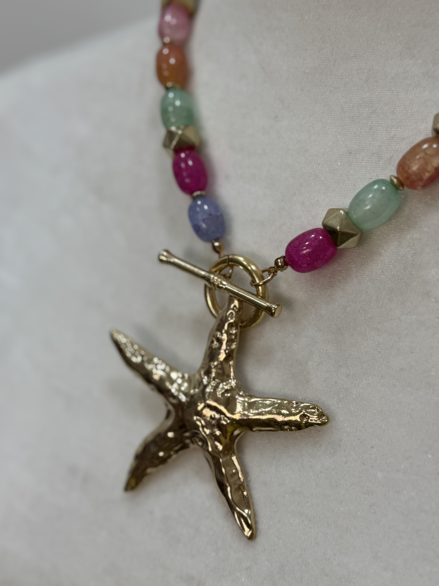 Collar colores con estrella