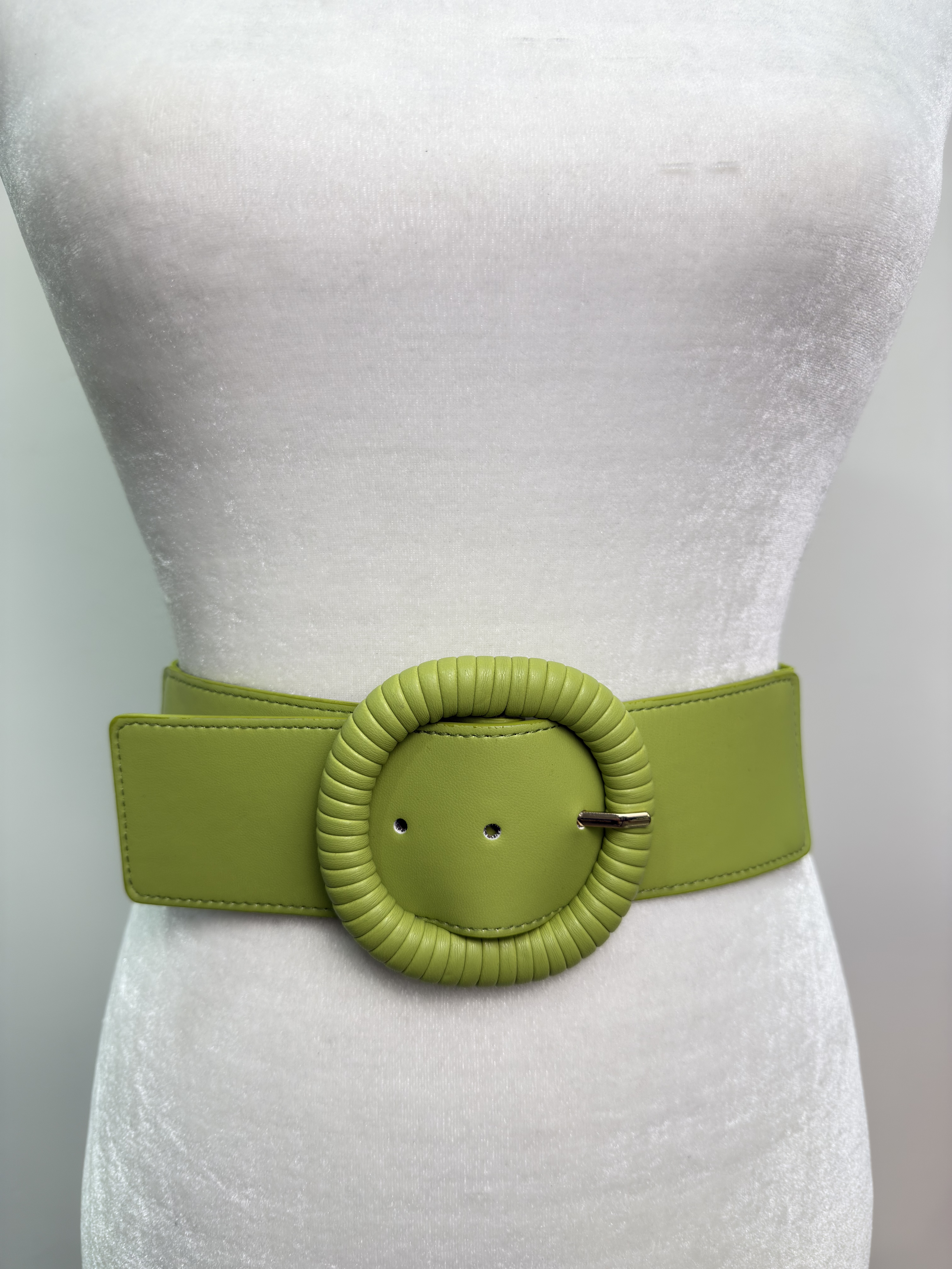 Cinturón elastico verde