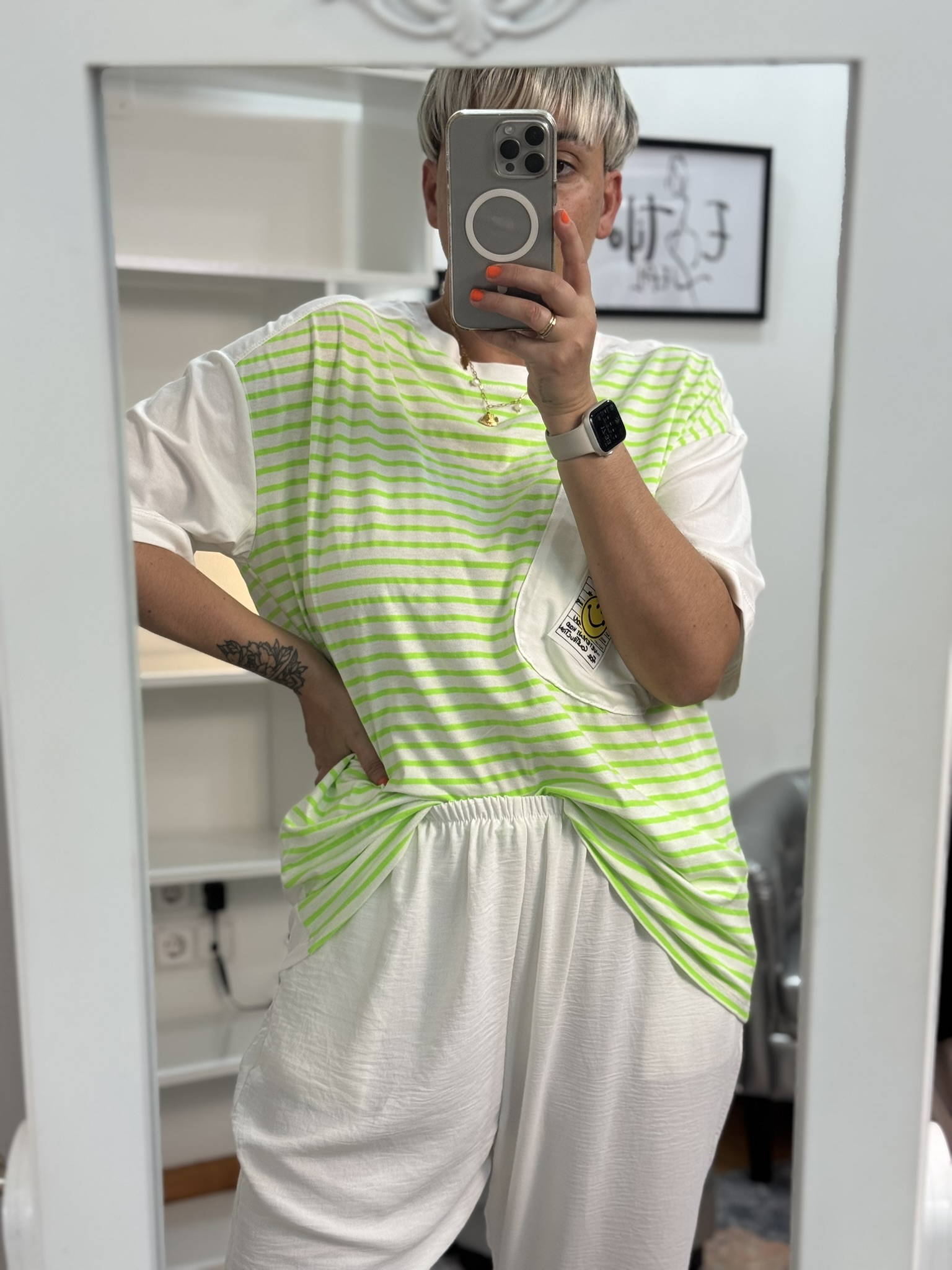 Camiseta raya premium