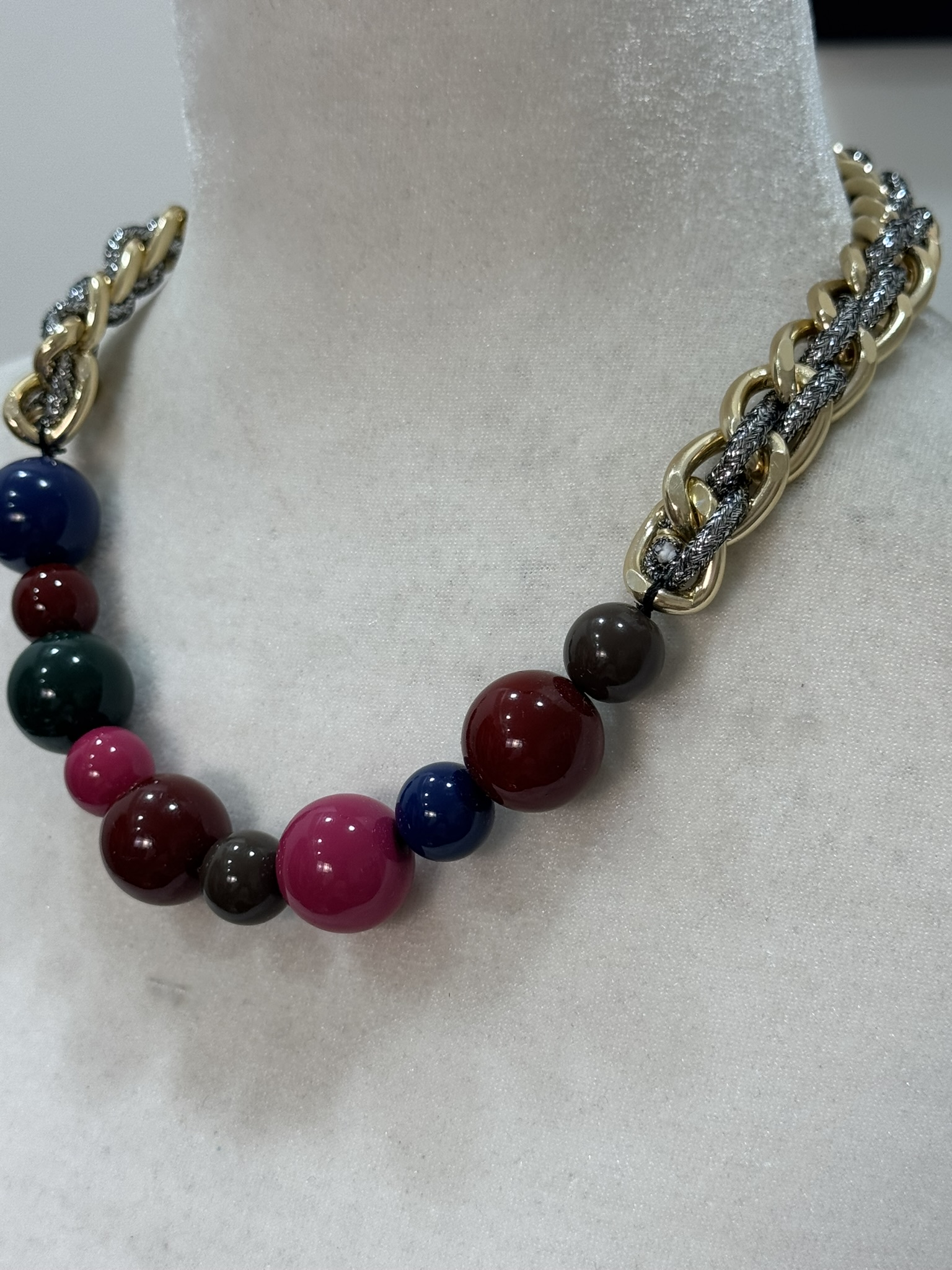 Collar esfera dos tamaños