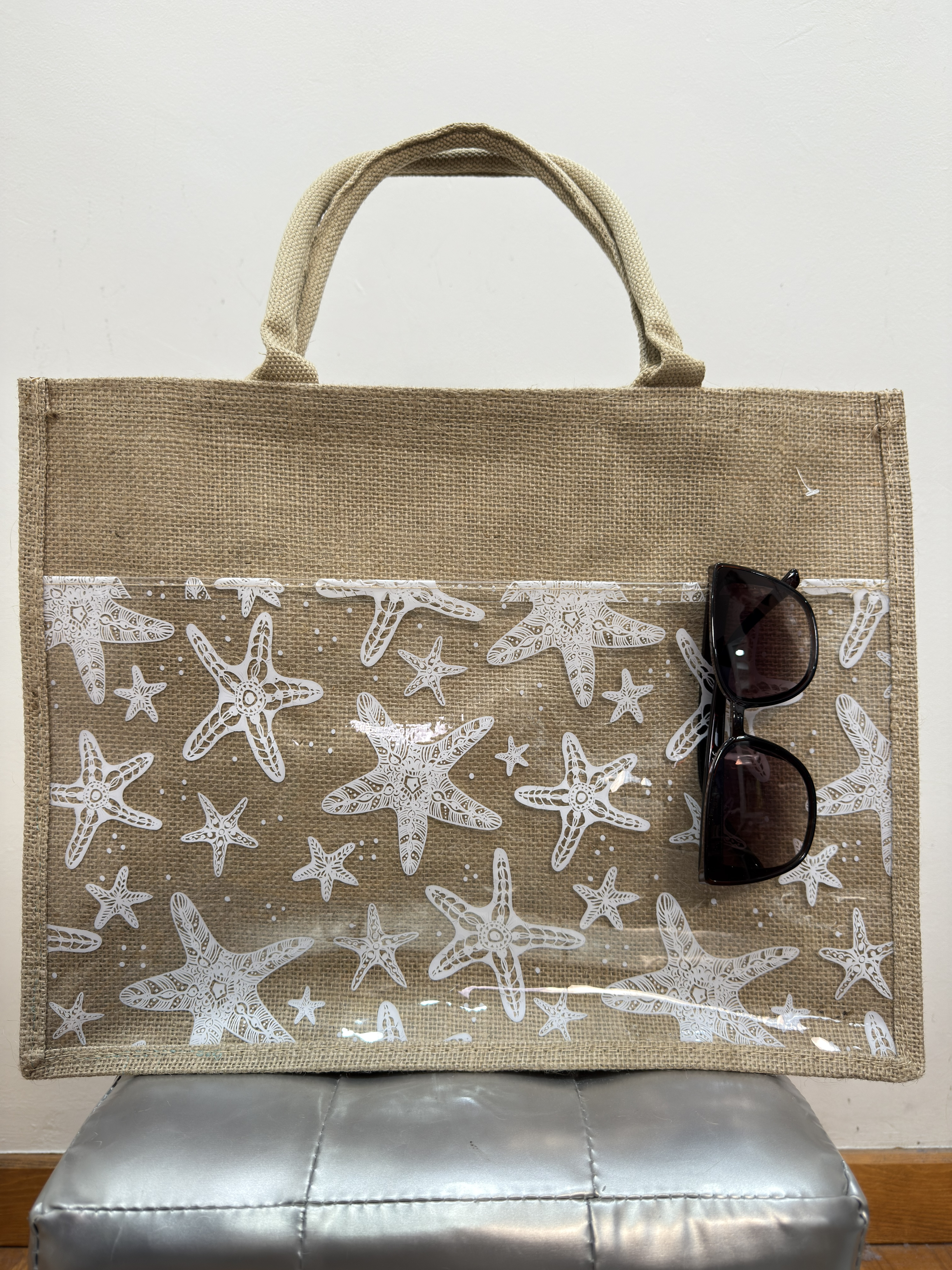 Bolso de playa yute