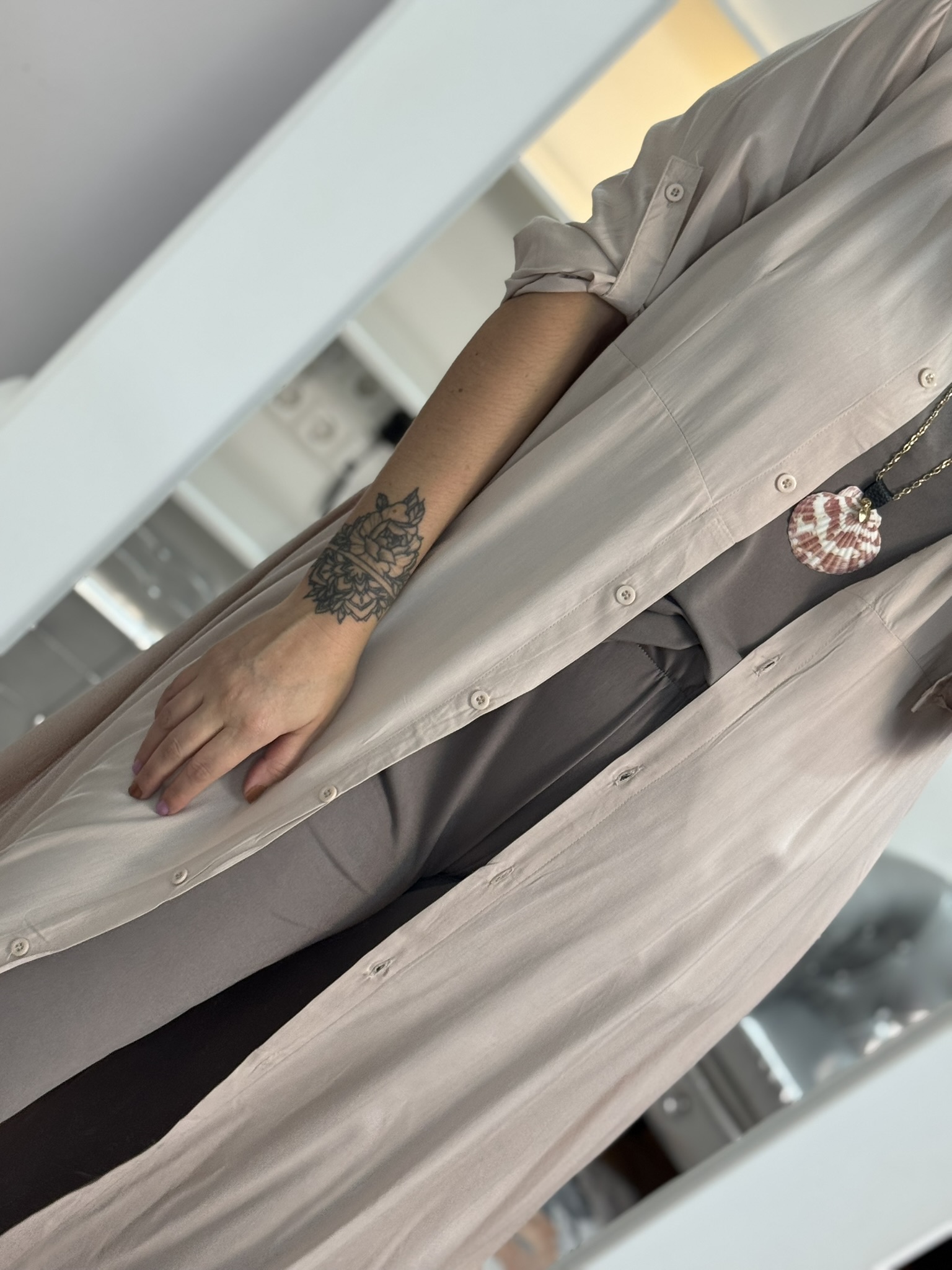 Vestido camisero