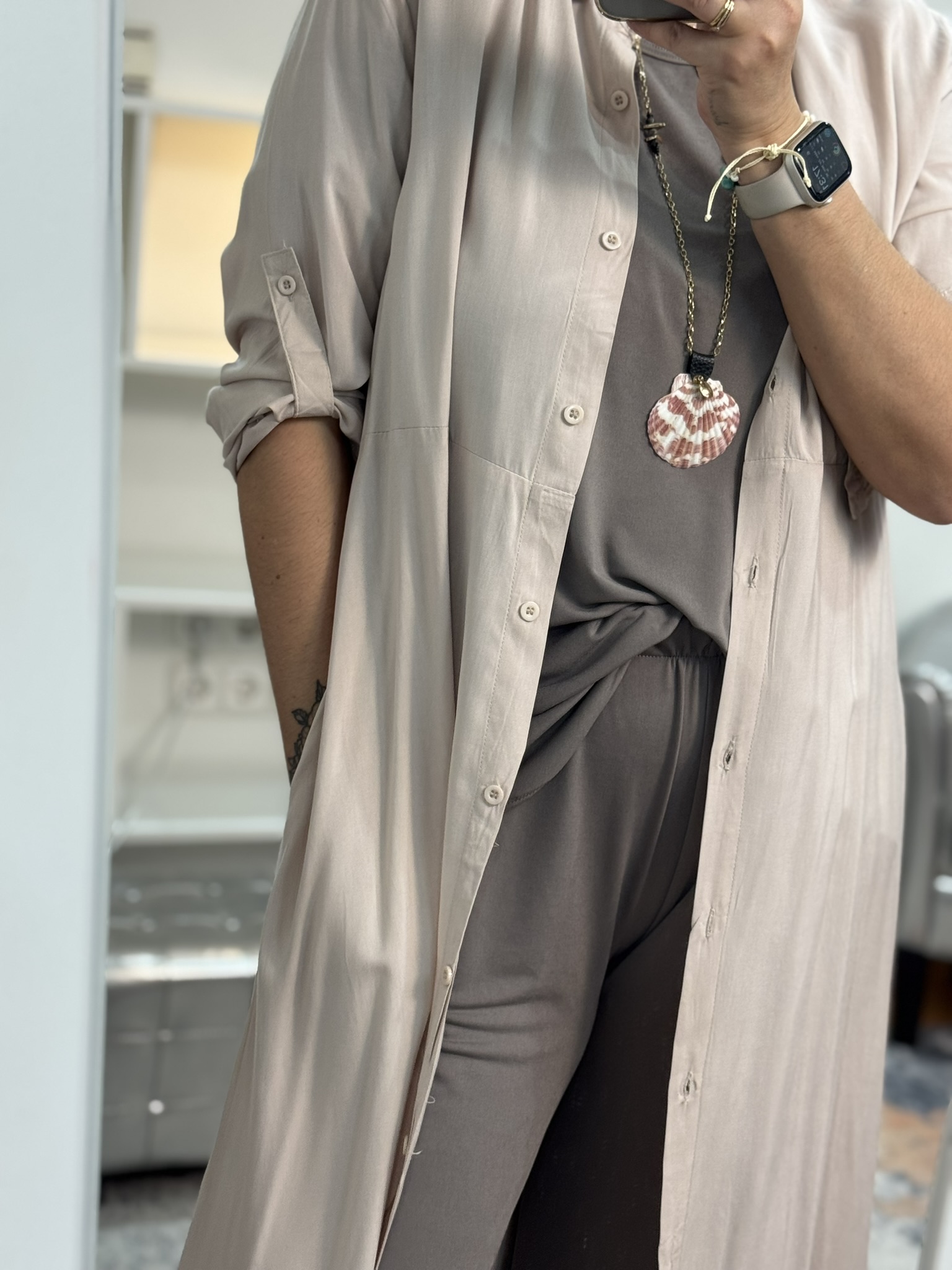 Vestido camisero